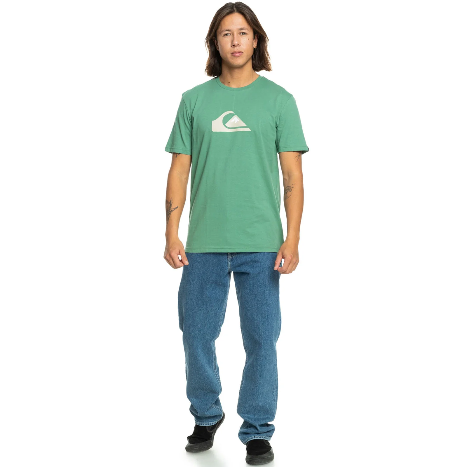 Quiksilver Mens Comp Logo Short Sleeve T-Shirt - Image 28