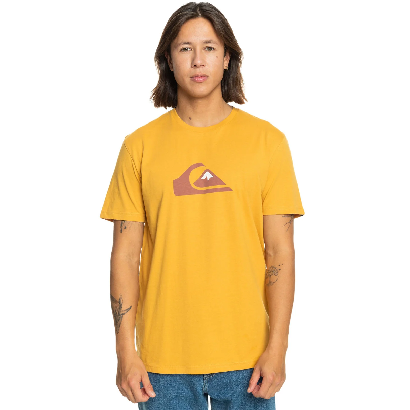 Quiksilver Mens Comp Logo Short Sleeve T-Shirt - Image 8