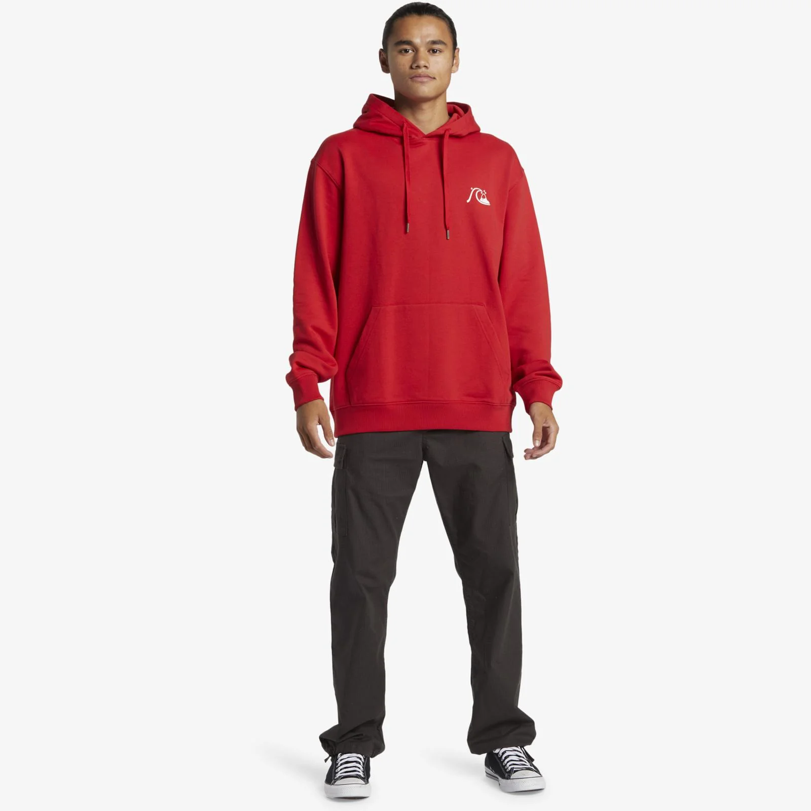 Quiksilver Mens DNA Bubble Logo Hoodie - Image 5