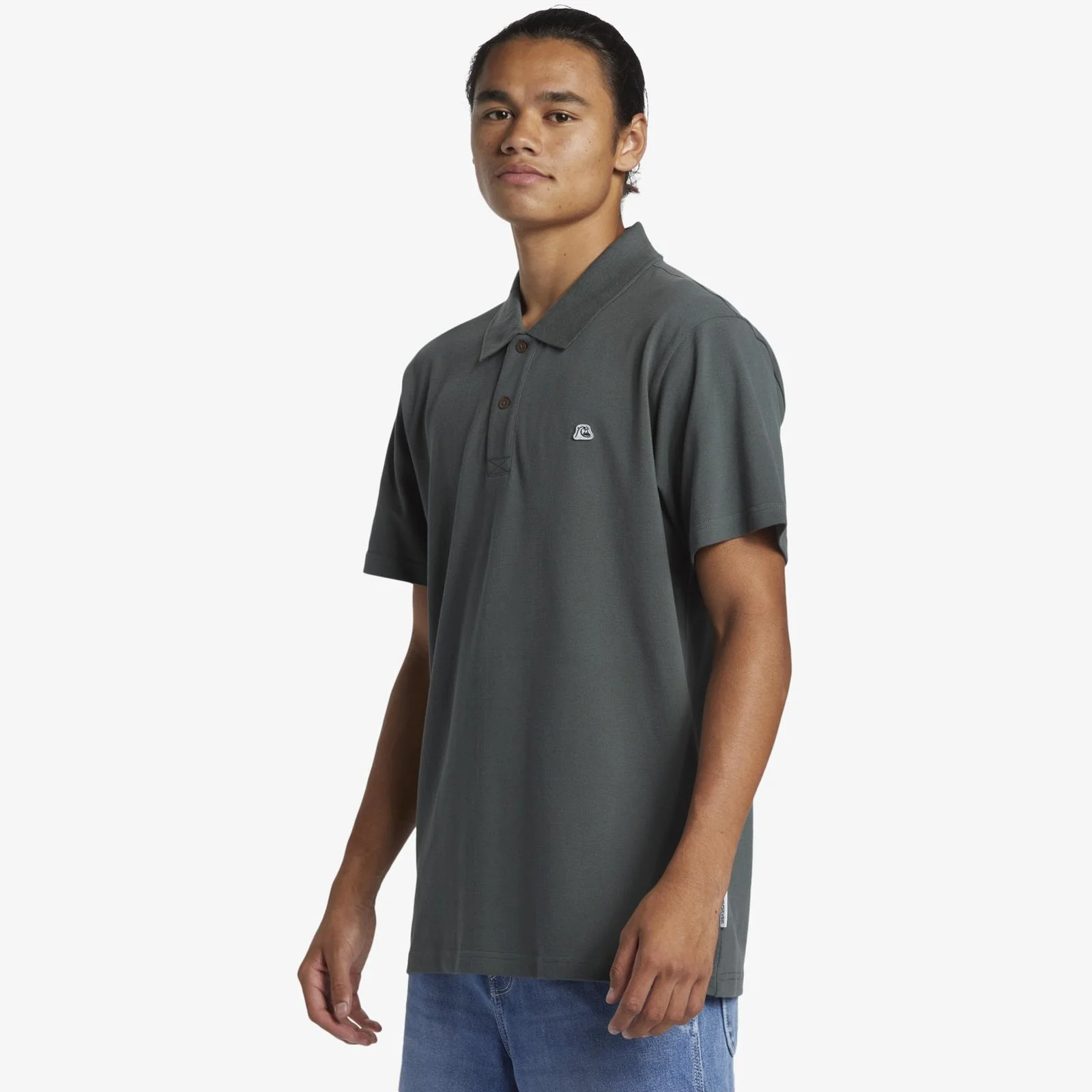 Quiksilver Mens DNA Collared Polo Shirt - Image 6