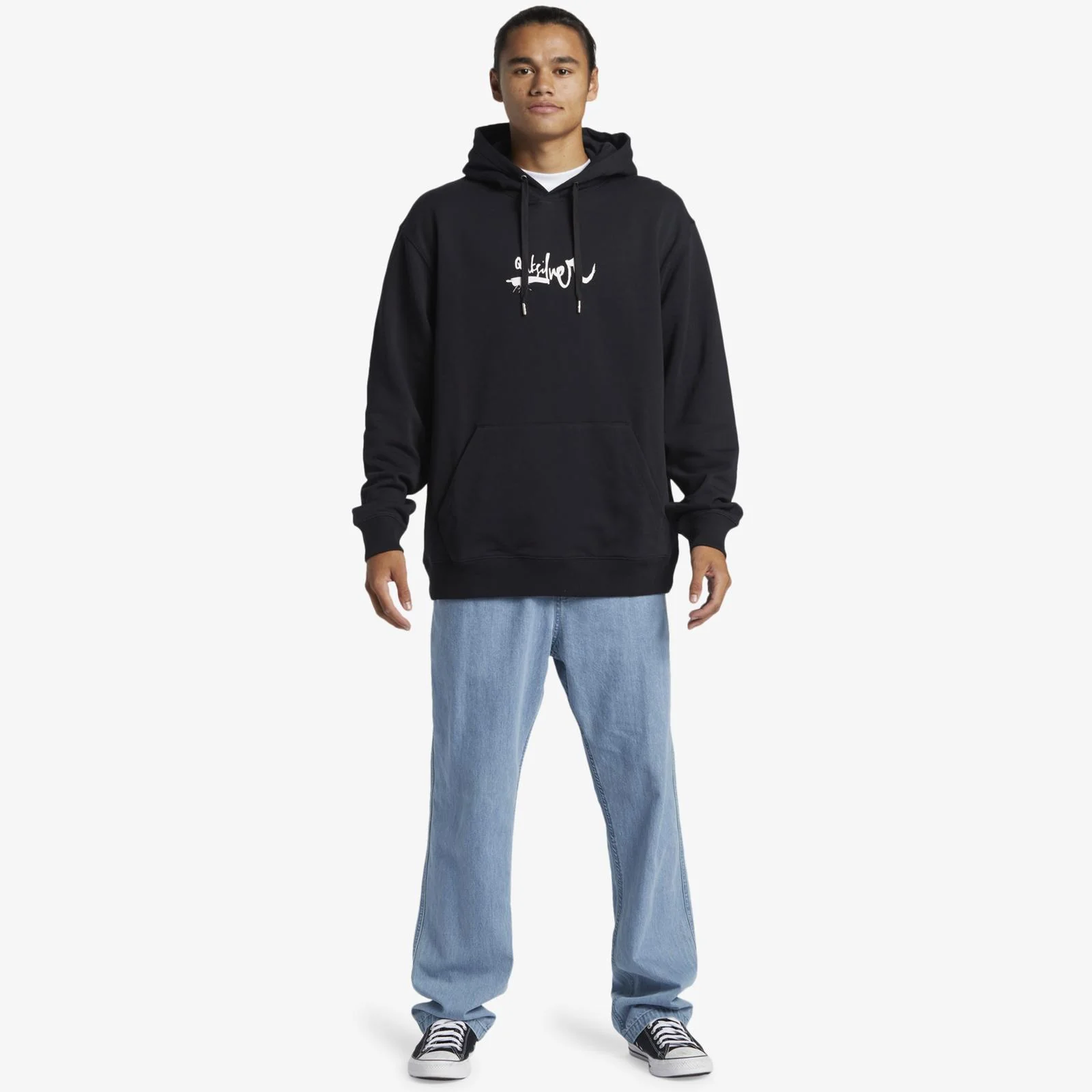 Quiksilver Mens DNA Impaired Logo Pullover Hoodie - Image 5