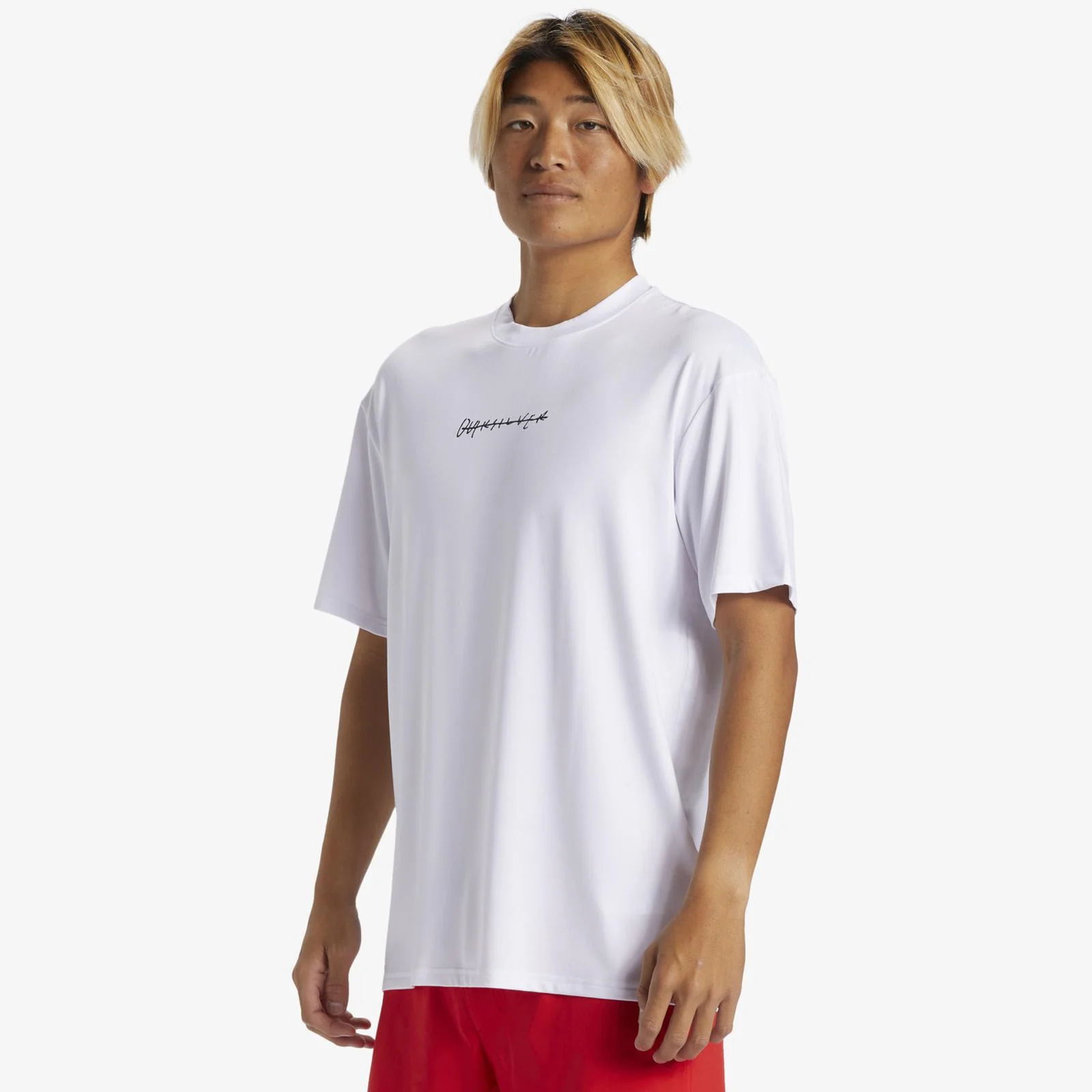 Quiksilver Mens DNA Rushed Logo Rash Vest - Image 3