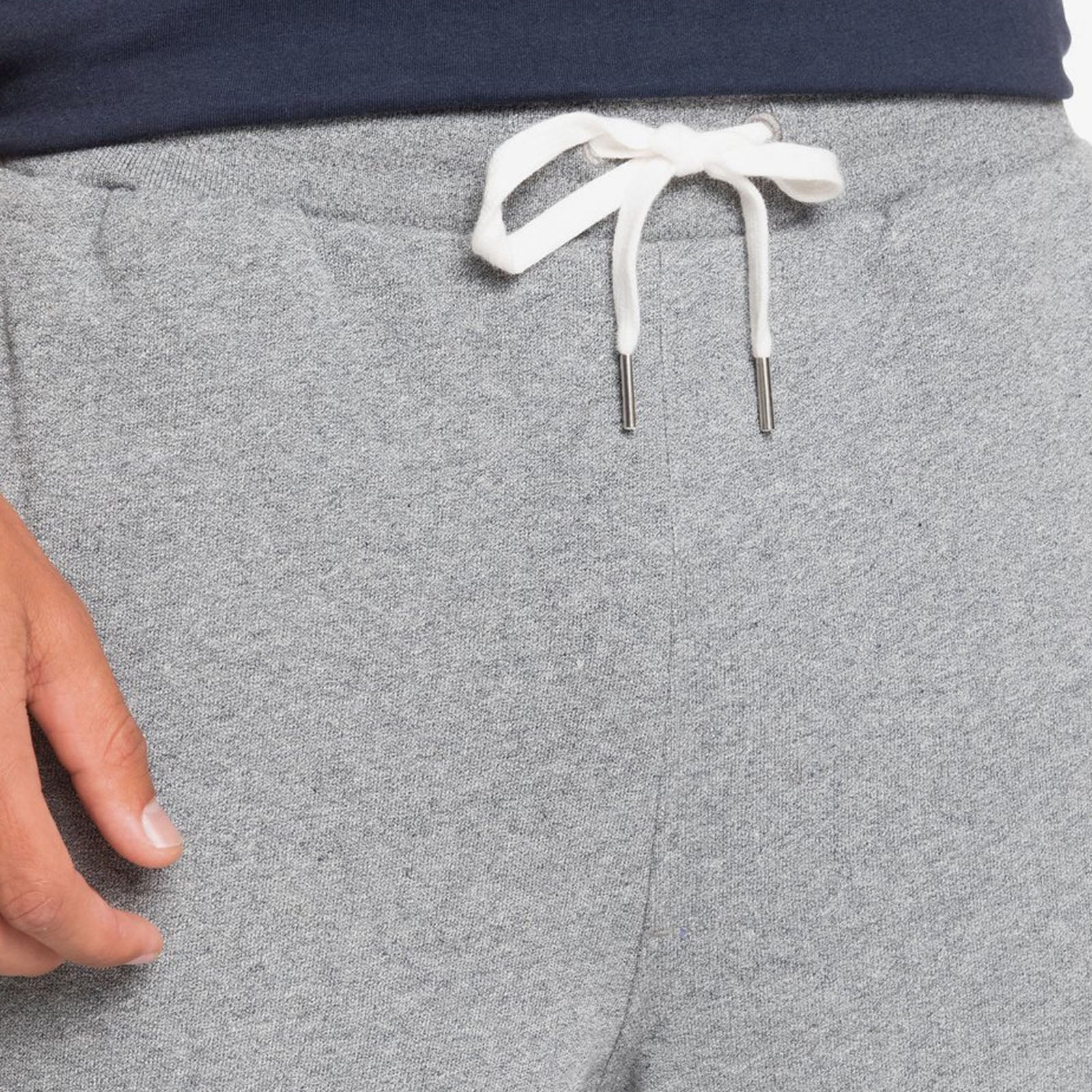 Quiksilver Mens Essentials 19" Jogging Sweat Shorts - Grey - Image 3