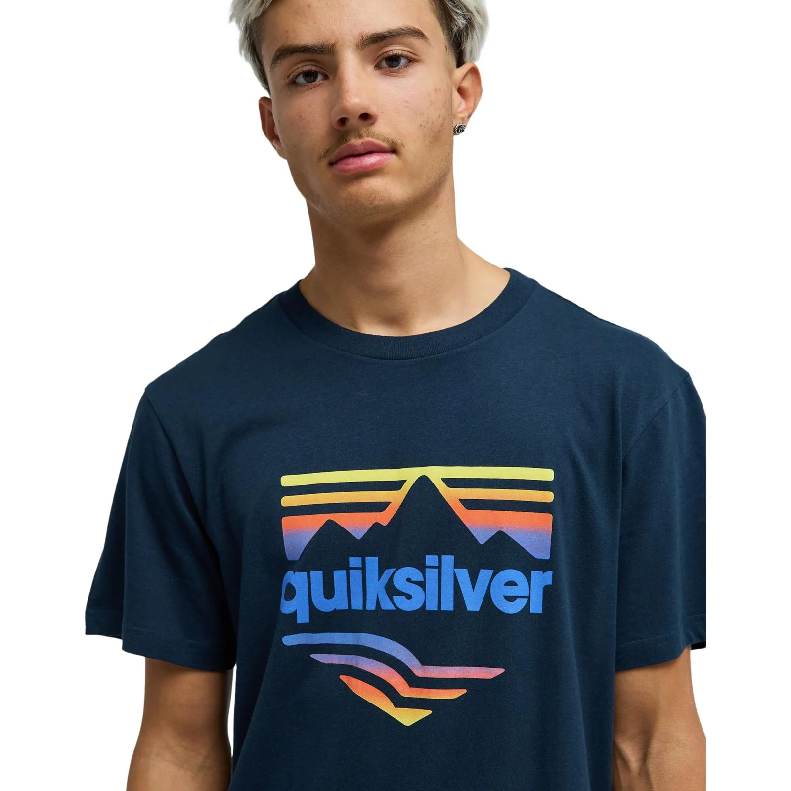Quiksilver Mens EV Horizon Fade Graphic Short Sleeve T-Shirt - Image 12