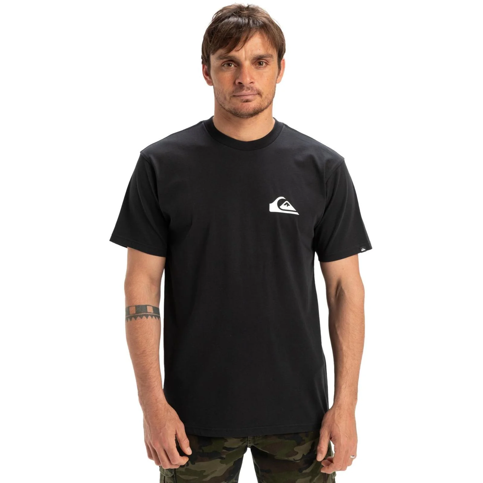 Quiksilver Mens Ev Mini Logo Short Sleeve T-Shirt - Image 5