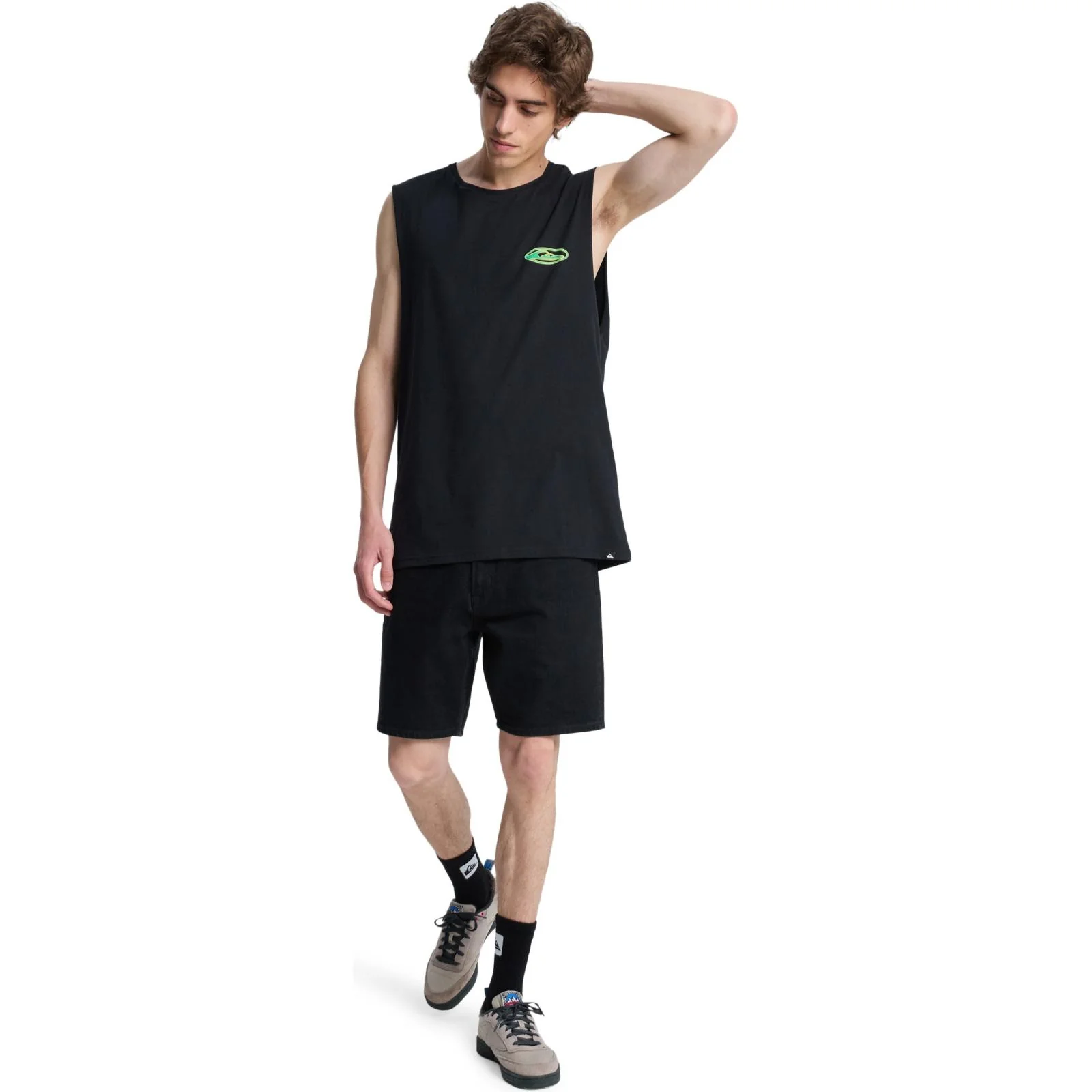 Quiksilver Mens EV Quikglobe Muscle Graphic Vest - Image 7