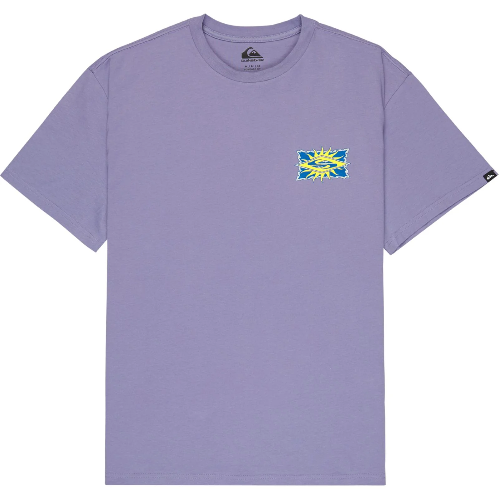 Quiksilver Mens EV Starfish Stamp Graphic Short Sleeve T-Shirt