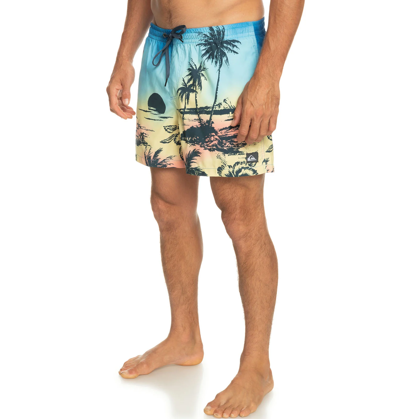 Quiksilver Mens Everyday Paradise 15" Surf Swimming Shorts - Snapdragon - Image 3