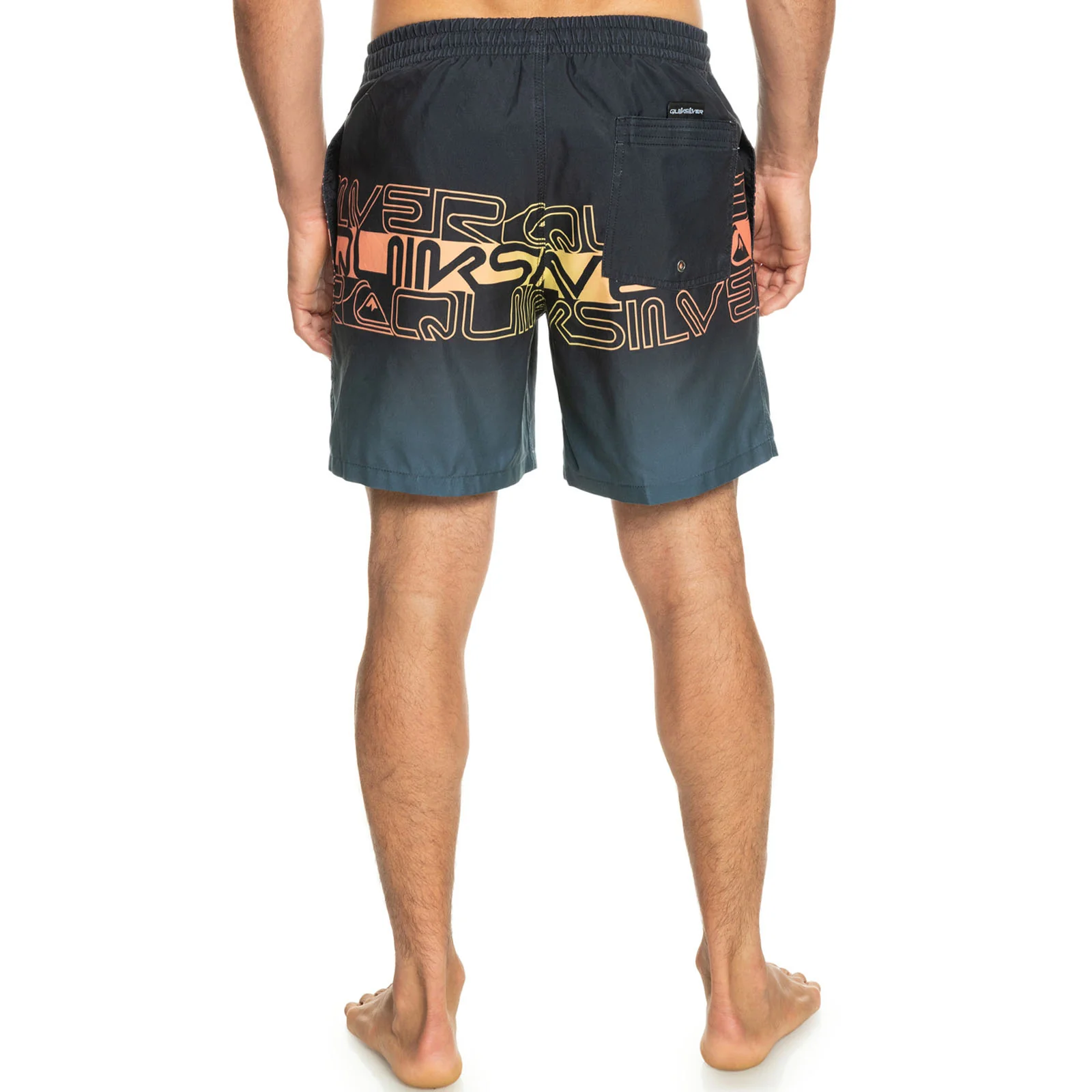 Quiksilver Mens Everyday Wordblock Surf Swimming Shorts - Image 5