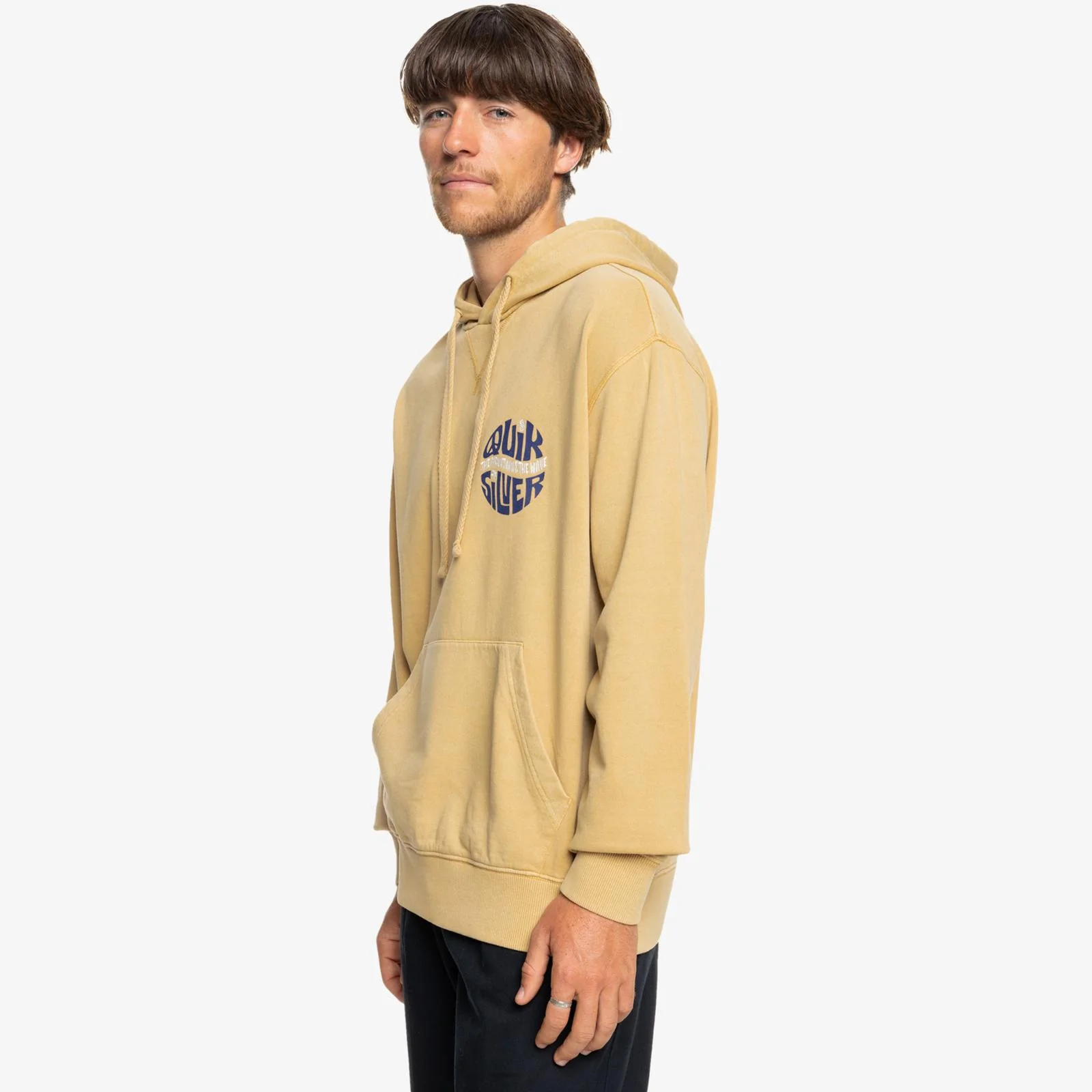Quiksilver Mens Garment Dye Pullover Hoodie - Image 10