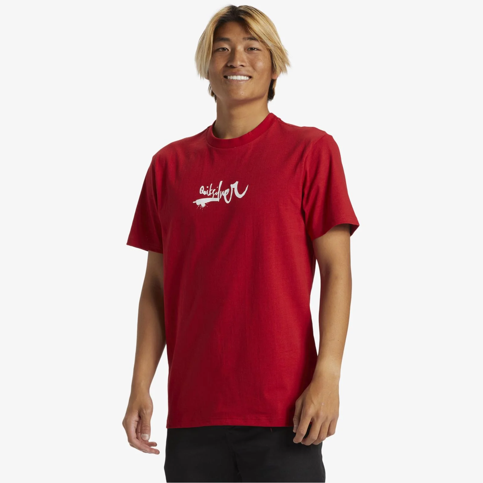 Quiksilver Mens Impaired Logo DNA T-Shirt Surf - Image 3