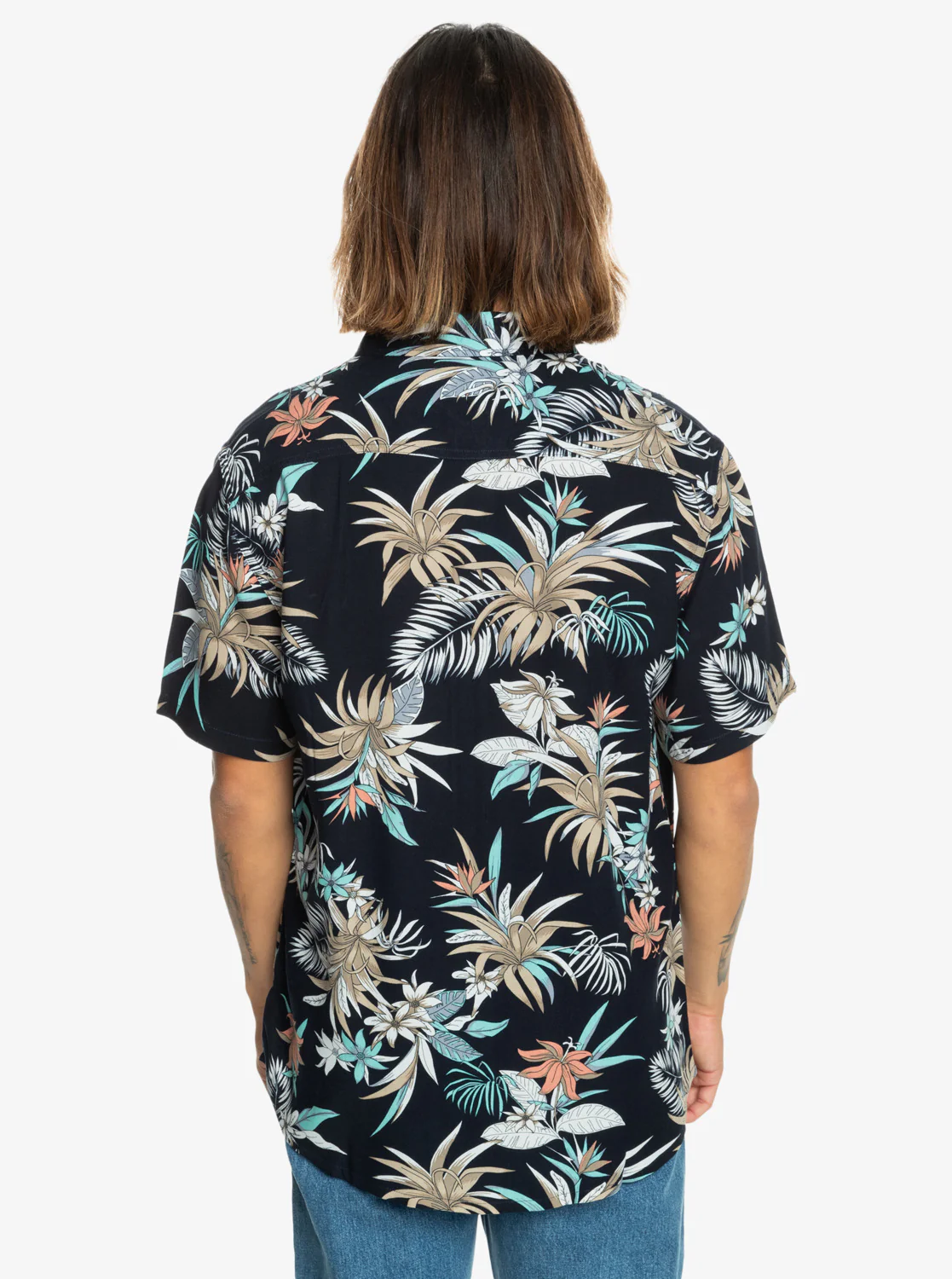 Quiksilver Mens Lemnas SS Short Sleeve Shirt - Image 4