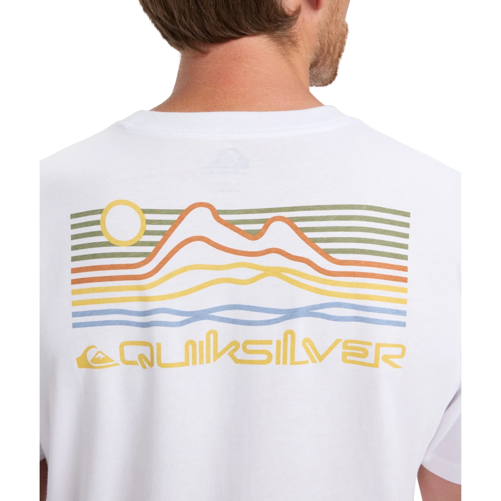 Quiksilver Mens Light Wave Crew Neck Short Sleeve T-Shirt - Image 13