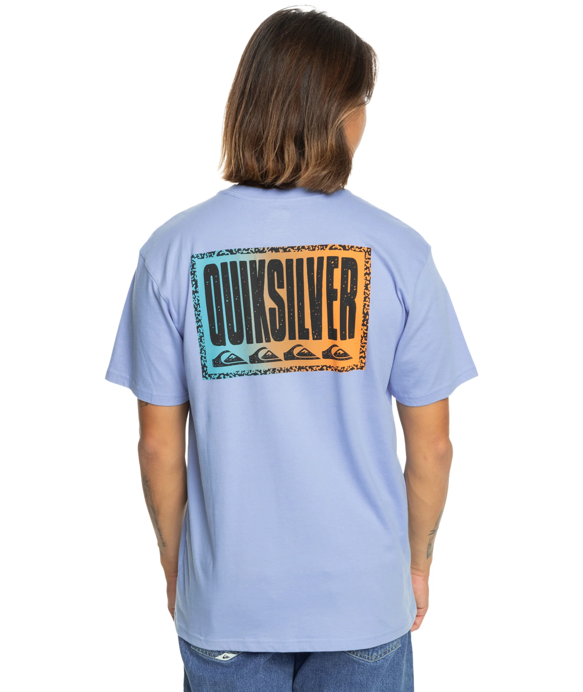 Quiksilver Mens Long Fade Short Sleeve T-Shirt - Image 16