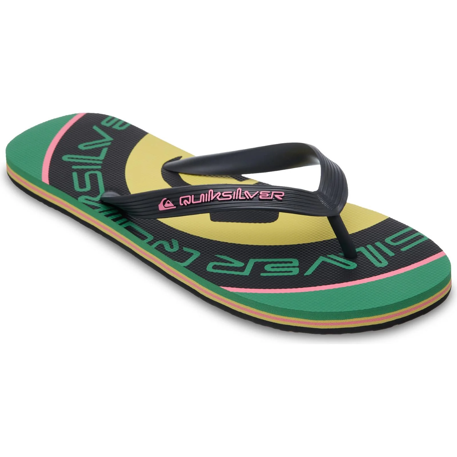 Quiksilver Mens Molokai Screen Flip Flops - Image 2