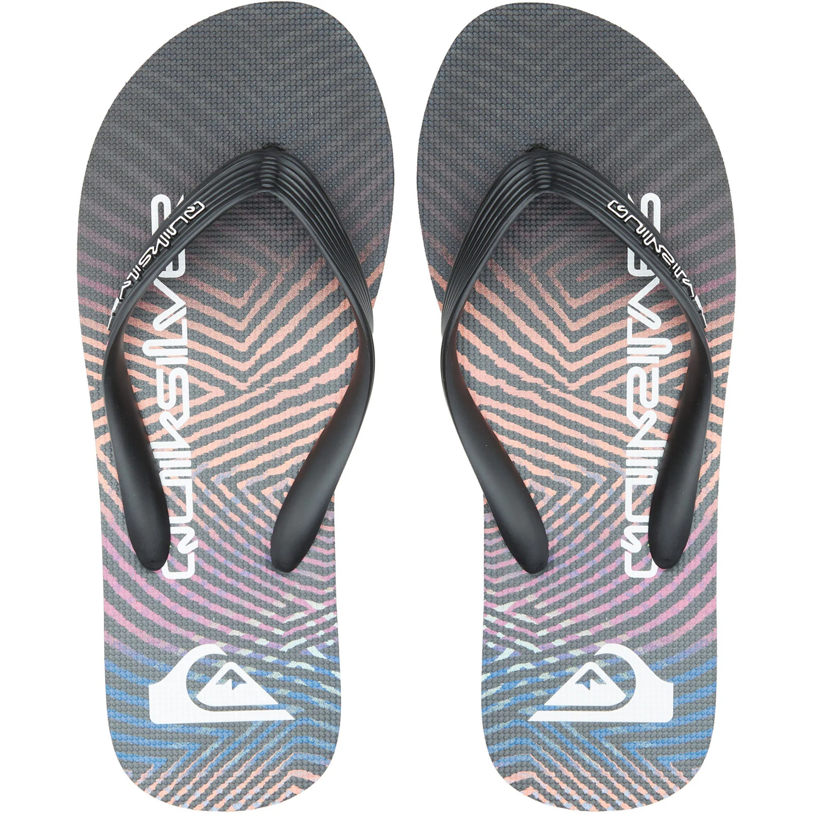 Quiksilver Mens Molokai Wordblock Sandals Flip Flops - Image 7