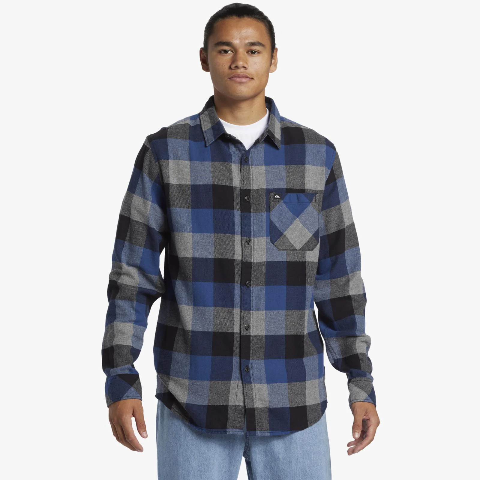 Quiksilver Mens Motherfly Flannel Shirt - Image 4