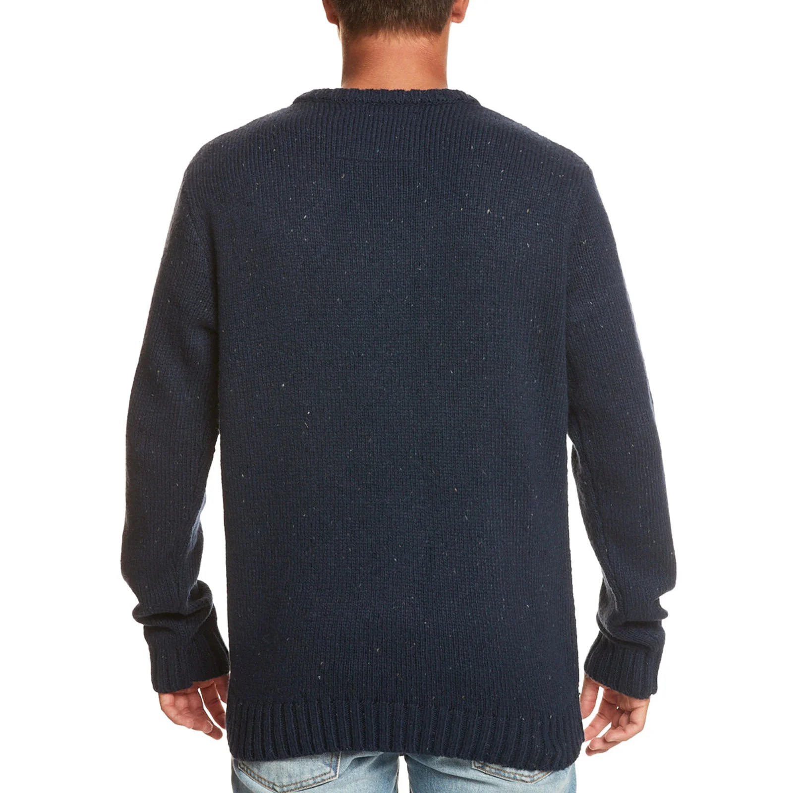 Quiksilver Mens Neppy Crew Neck Sweater - Navy Blazer - Image 2