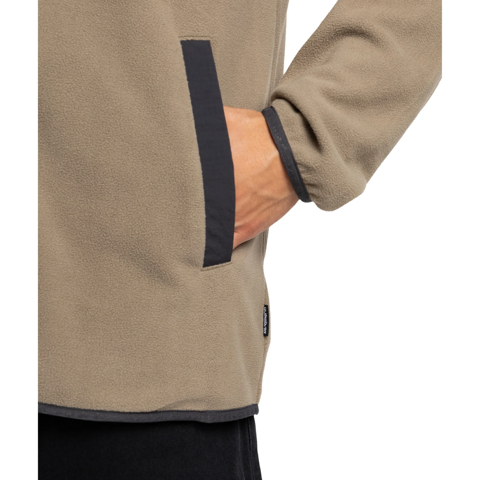 Quiksilver Mens No Destination Micro Fleece Full Zip Fleece - Image 13