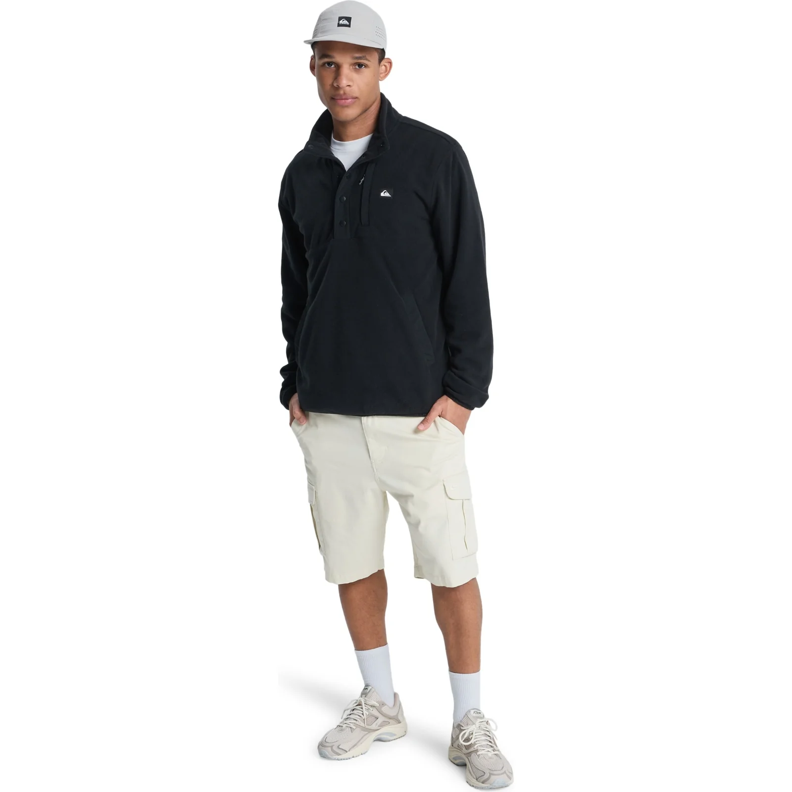 Quiksilver Mens No Destination Micro Half Zip Fleece - Image 18