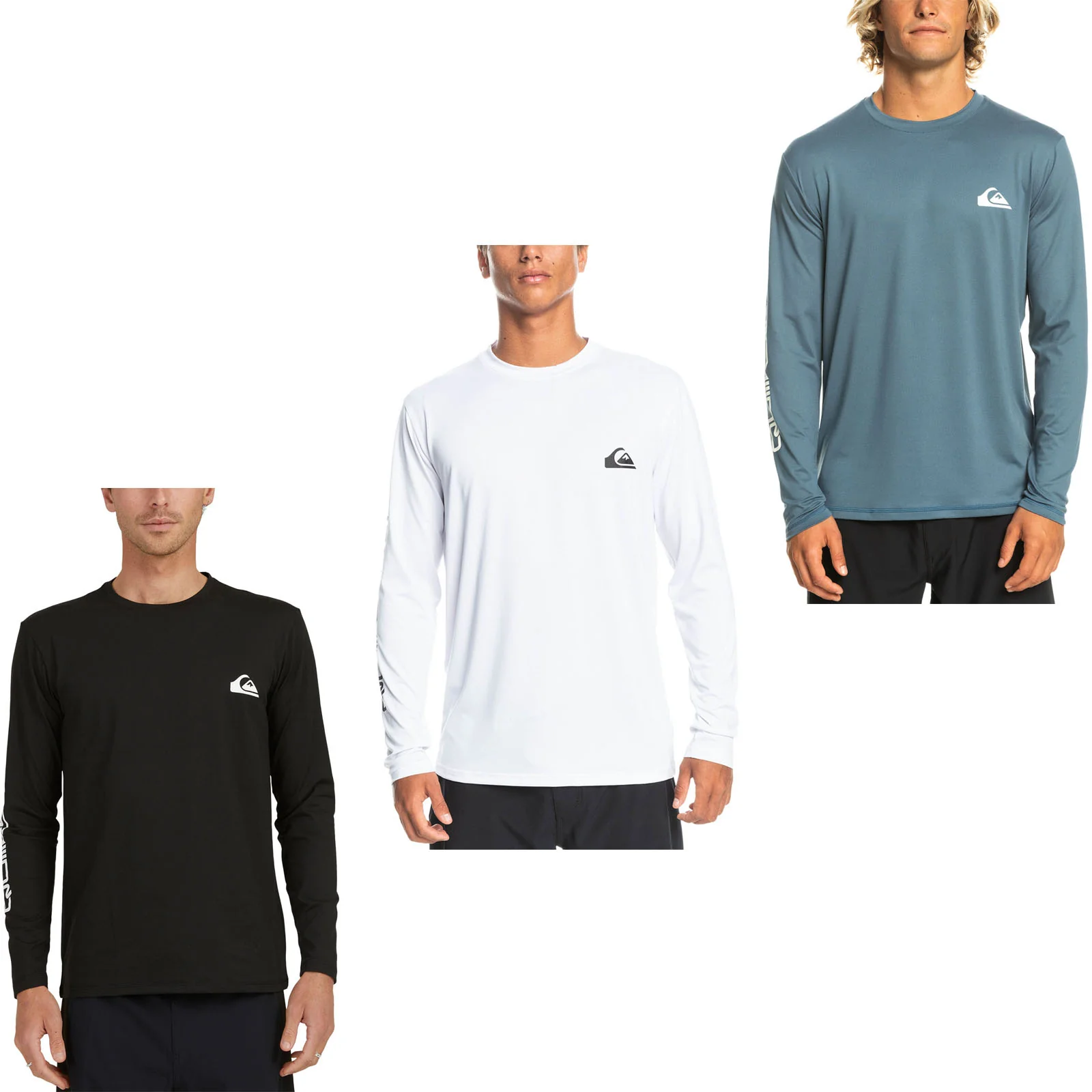 Quiksilver Mens Omni Session Long Sleeve UPF 50 Surf Top