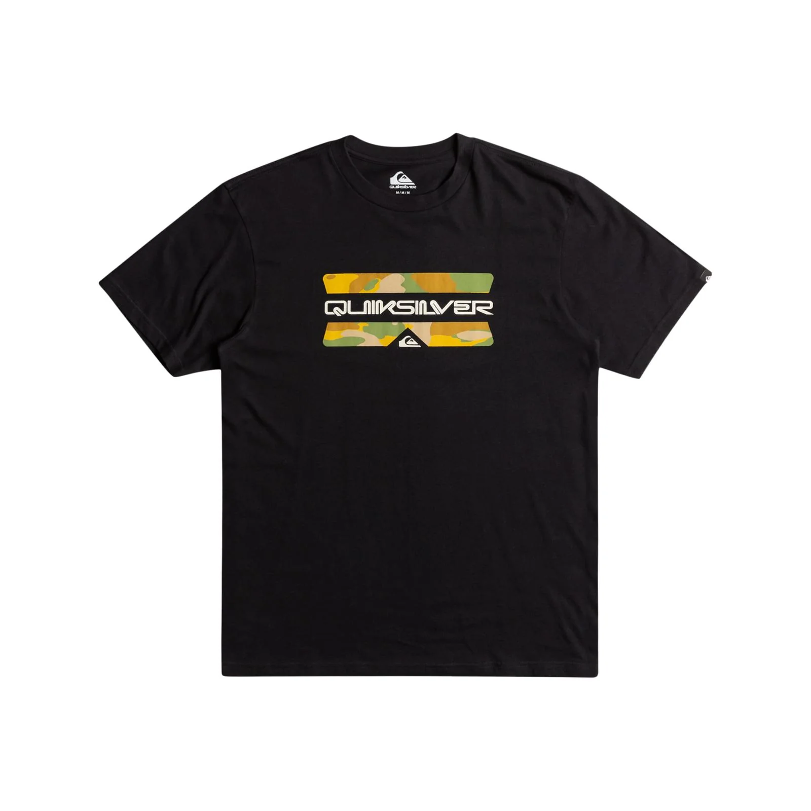 Quiksilver Mens QS Camo Logo Graphic T-Shirt - Image 2