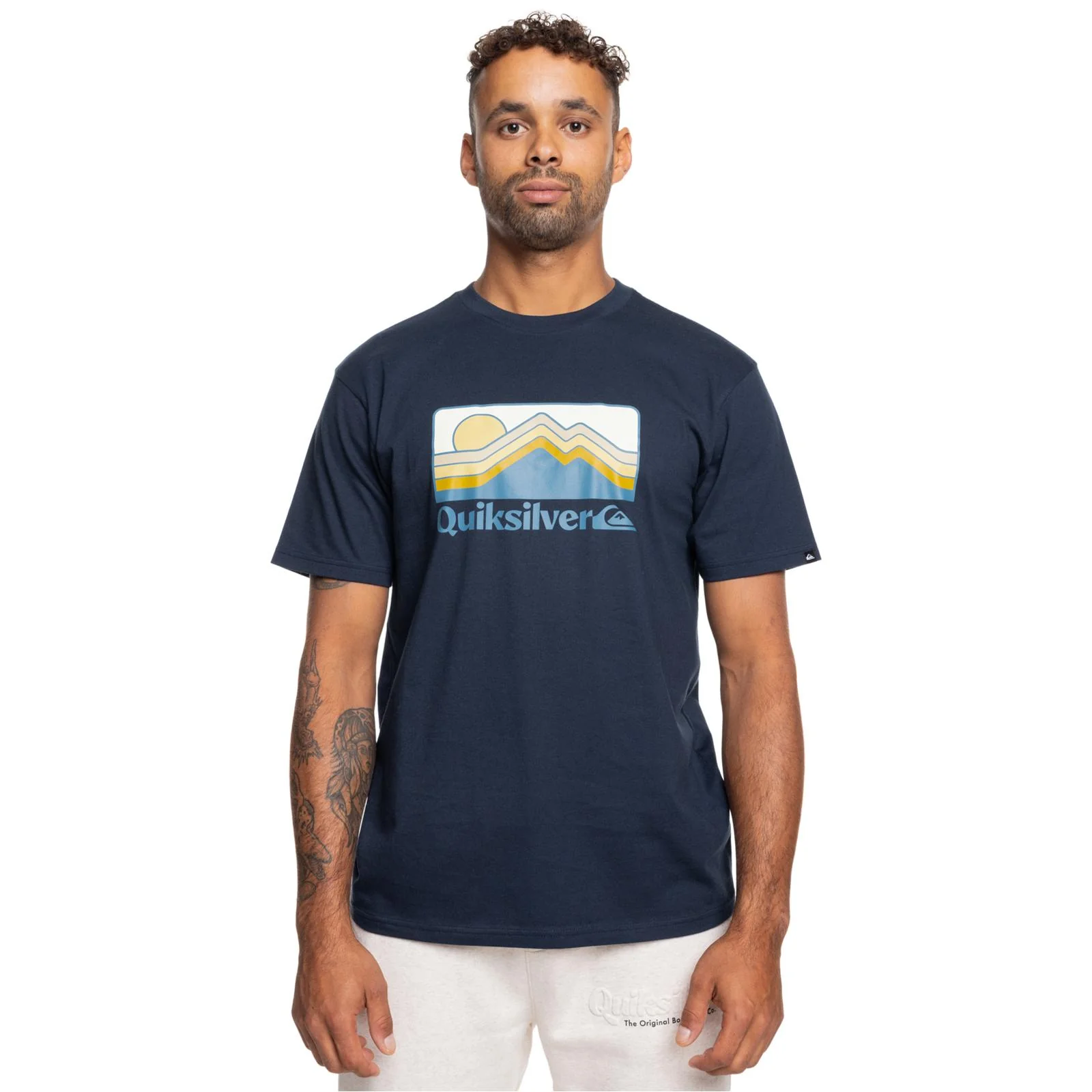 Quiksilver Mens QS Gradient Mount Graphic T-Shirt - Image 2