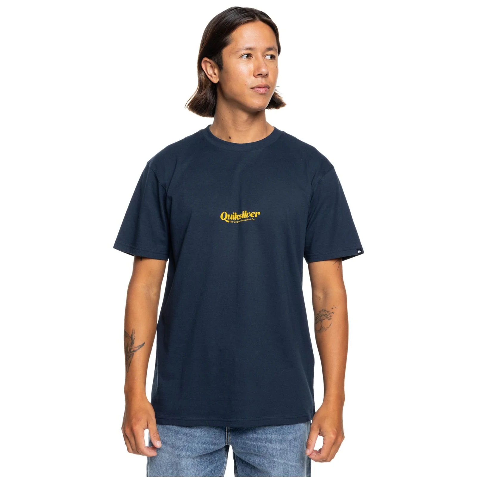 Quiksilver Mens QS Simple Lettering Graphic T-Shirt - Image 2