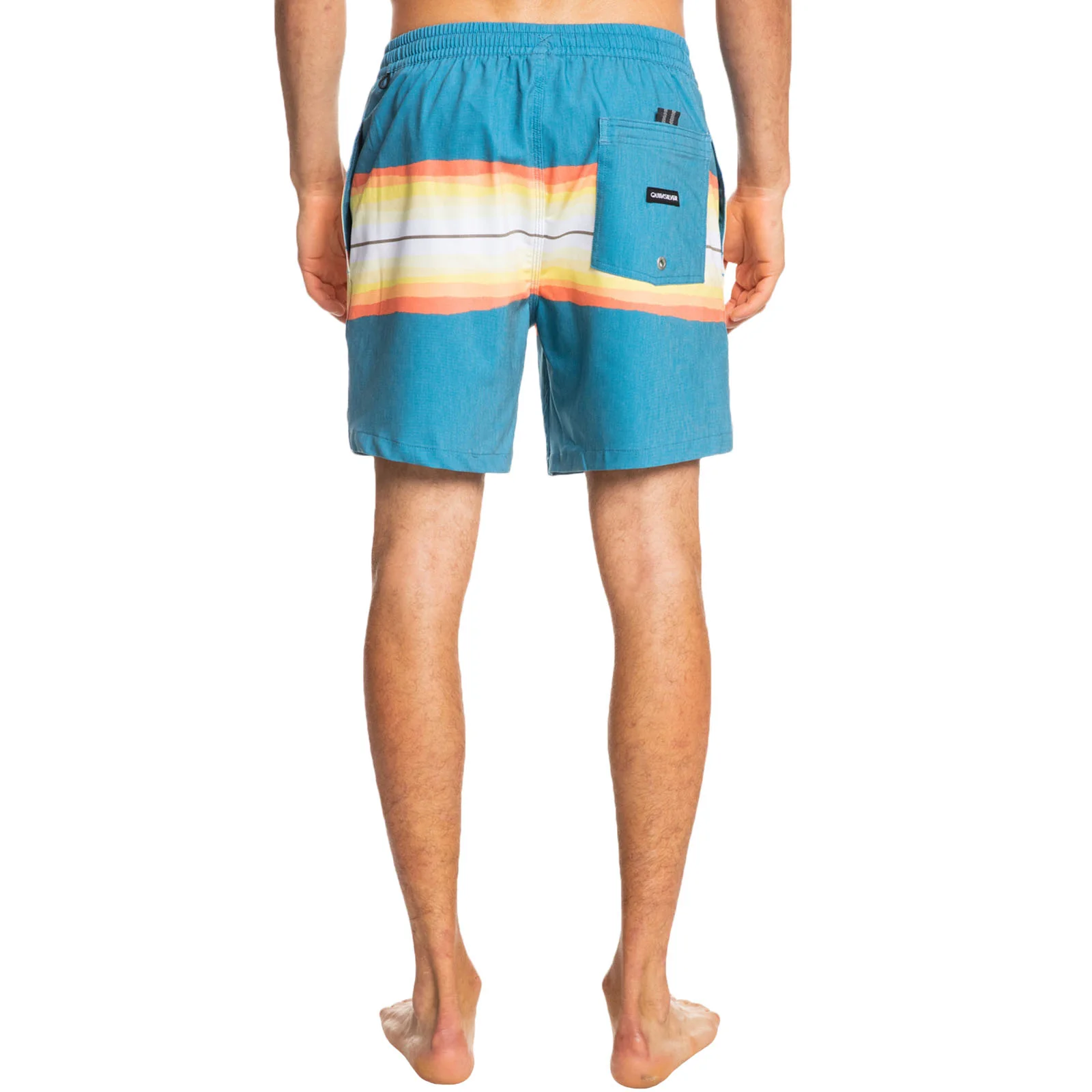 Quiksilver Mens Resin Tint 17" Swimming Trunks - Seaport - Image 2