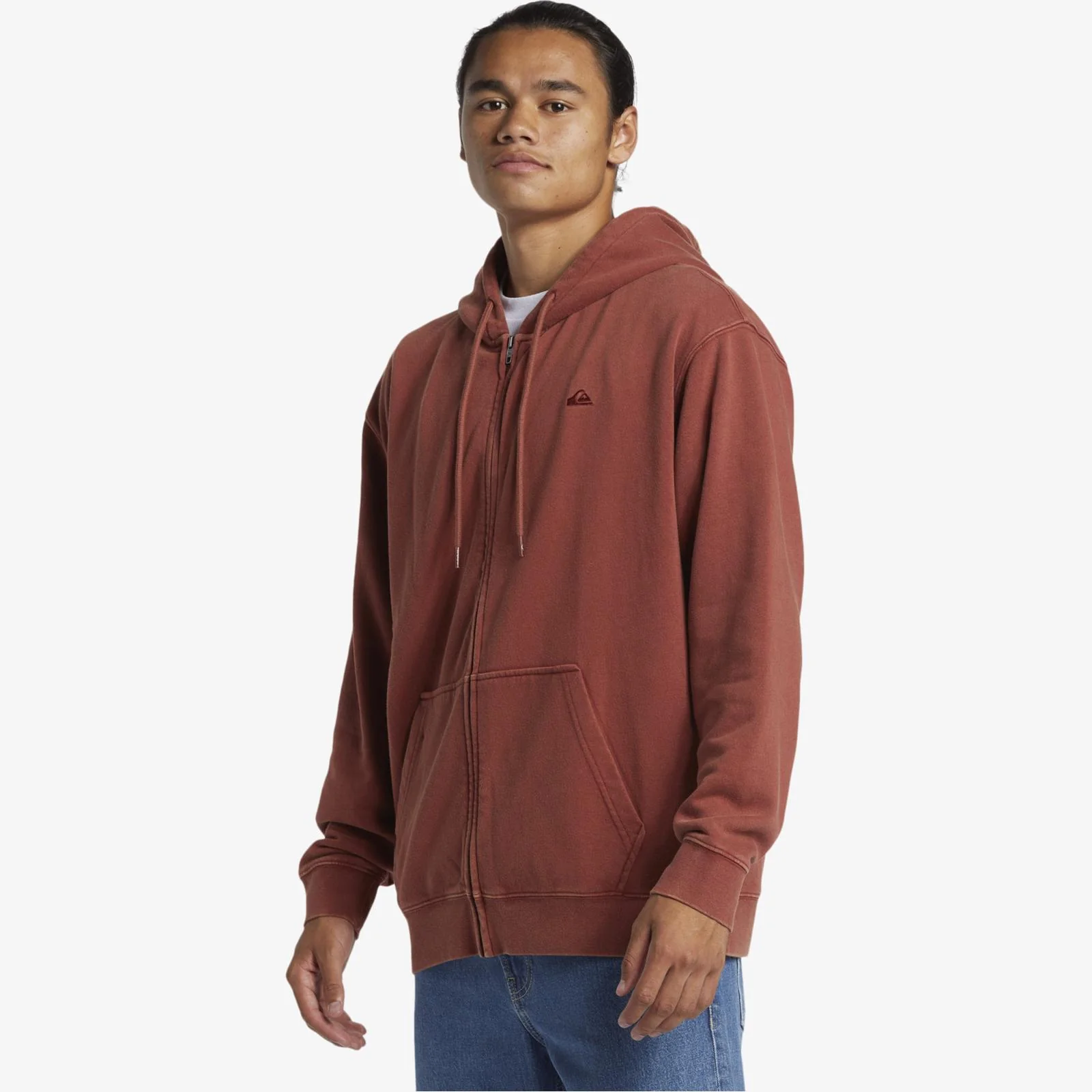 Quiksilver Mens Salt Water Zip-Up Hoodie - Image 7