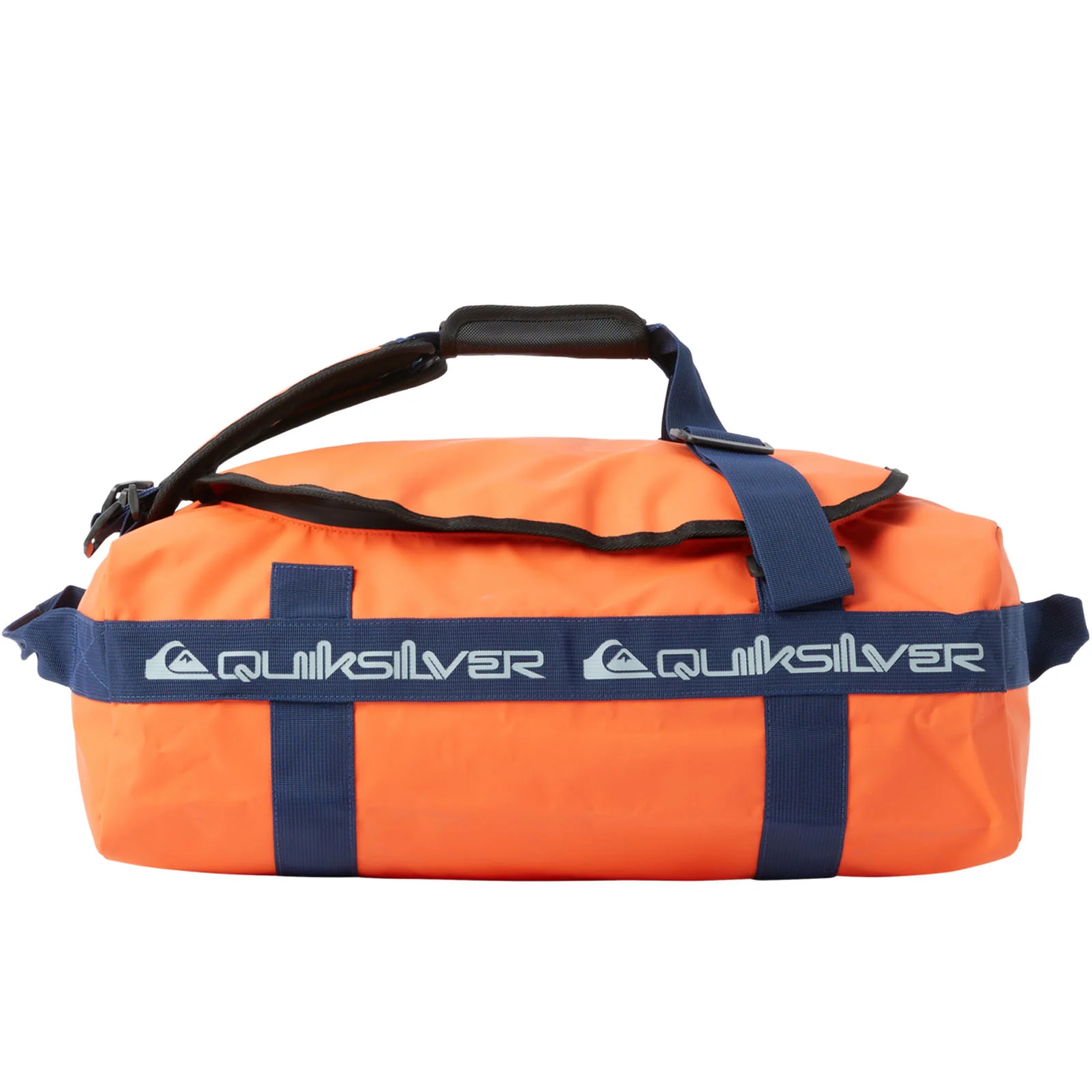 Quiksilver Mens Sea Stash Large Duffle Bag - Orange Pop - Image 2