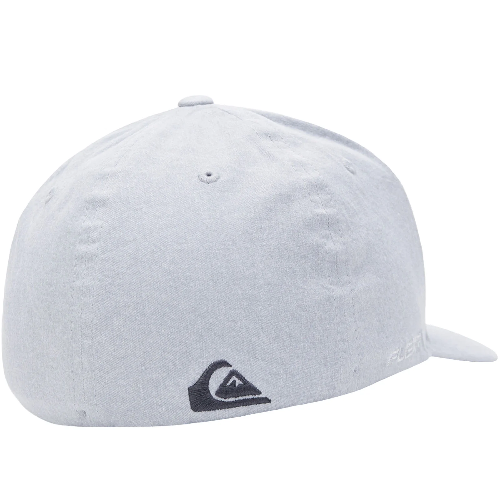 Quiksilver Mens Sidestay Flexi Fit Cap - Heather Grey - Image 2