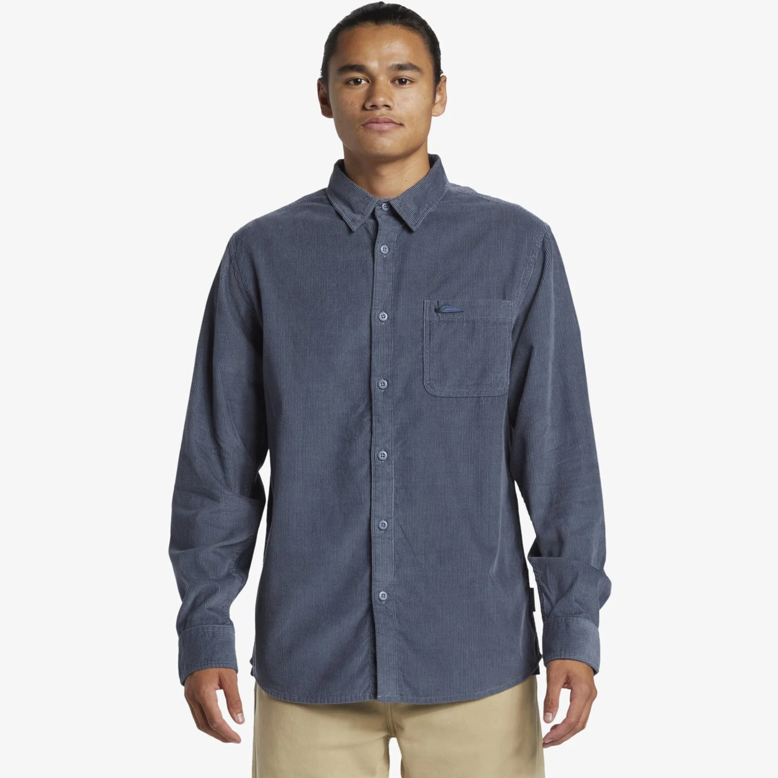Quiksilver Mens Smoke Trail Corduroy Shirt - Image 5
