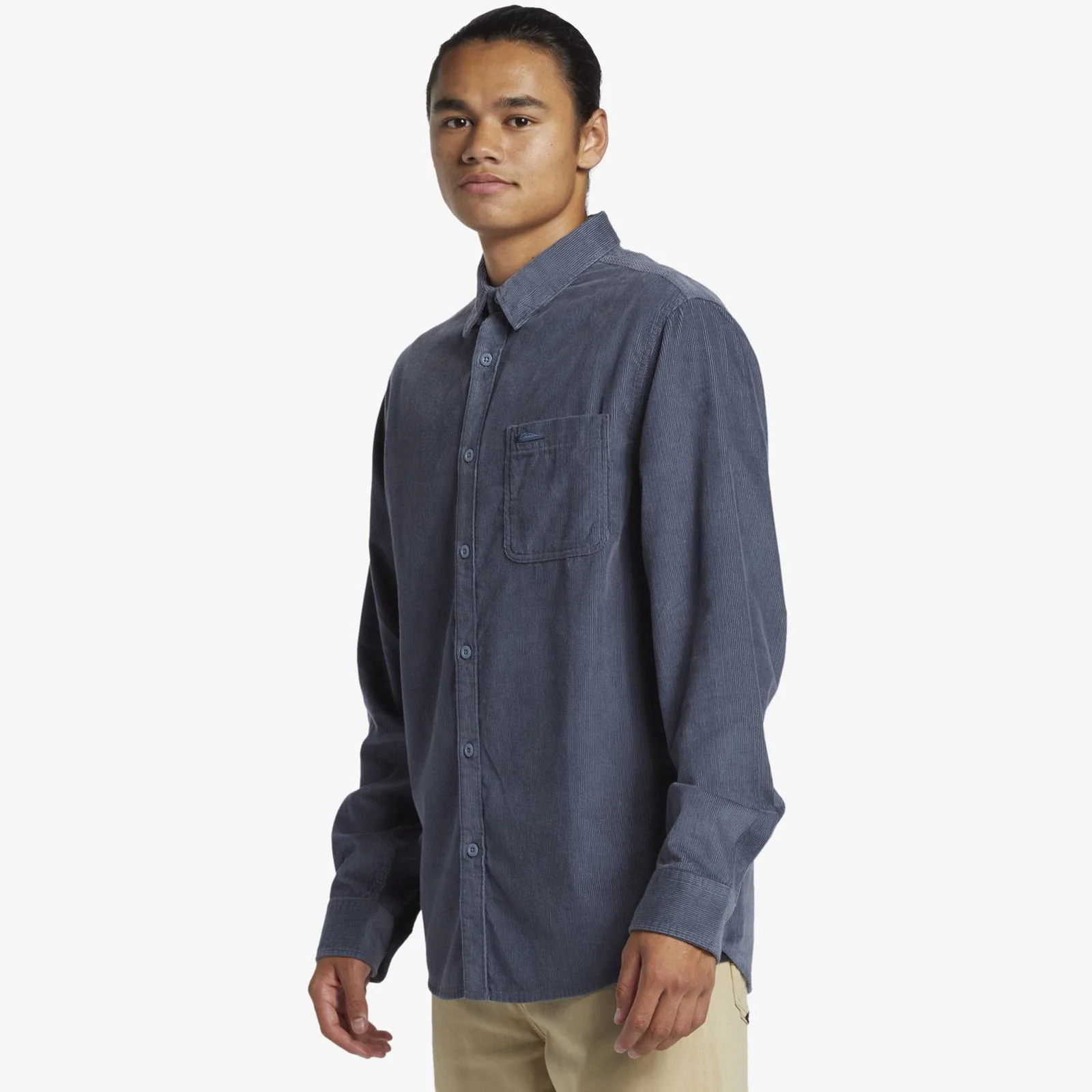 Quiksilver Mens Smoke Trail Corduroy Shirt - Image 7