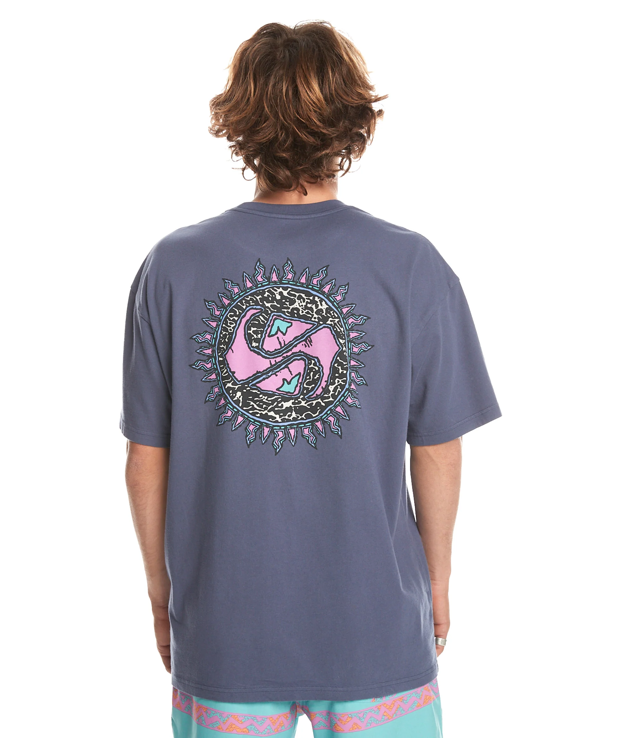 Quiksilver Mens Spin Cycle Short Sleeve Oversized T-Shirt - Image 8