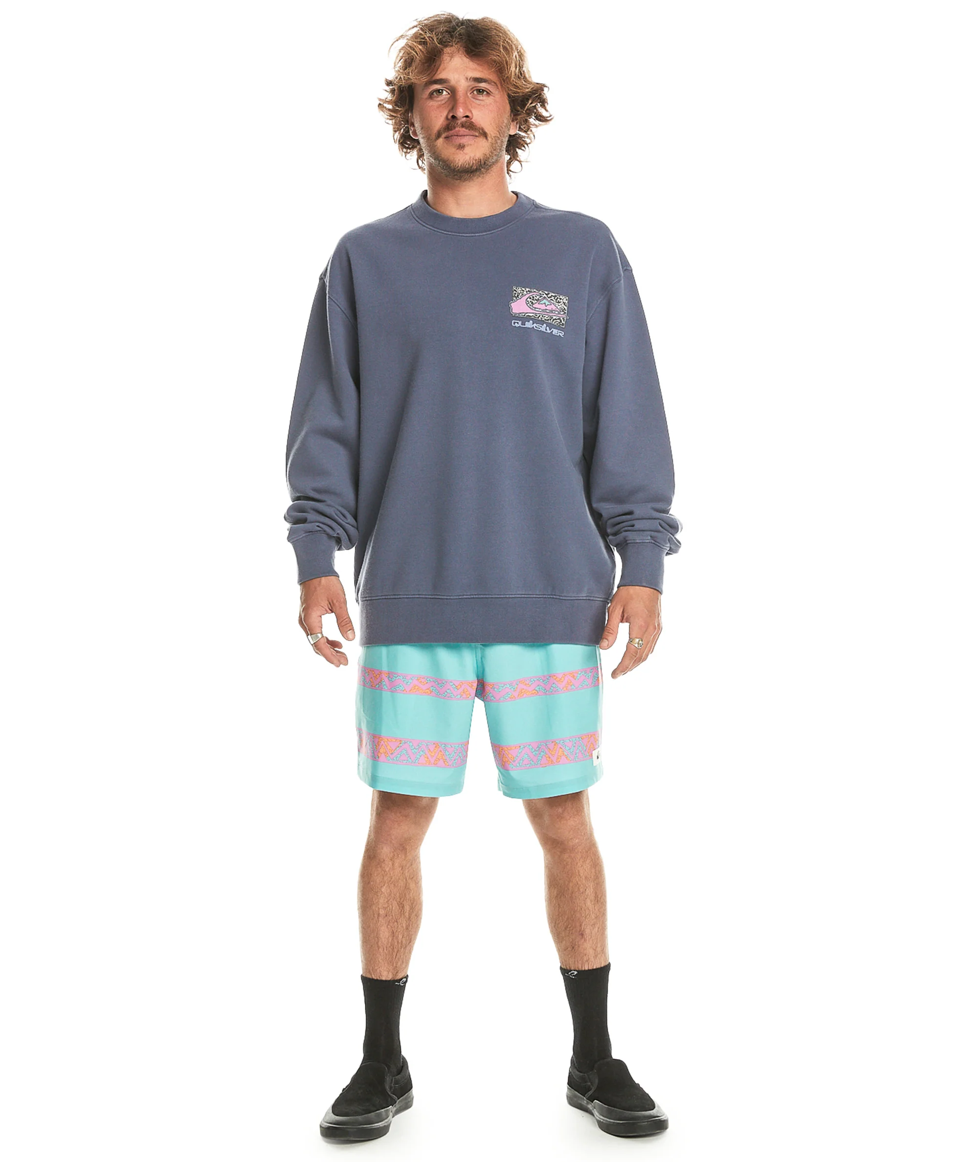 Quiksilver Mens Spin Cycle Sweatshirt - Image 4