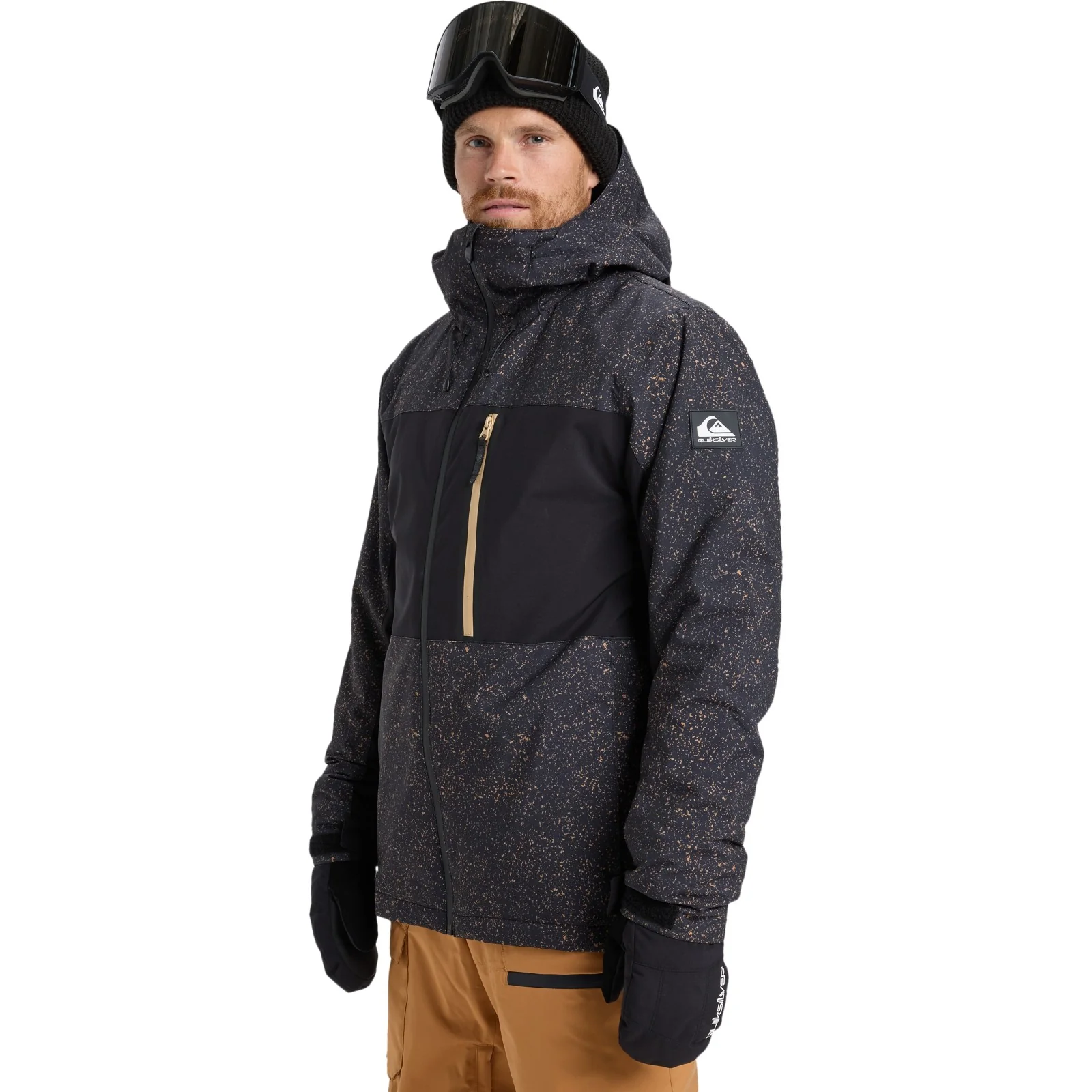 Quiksilver Mens Sycamore Printed Ski Jacket - Image 2