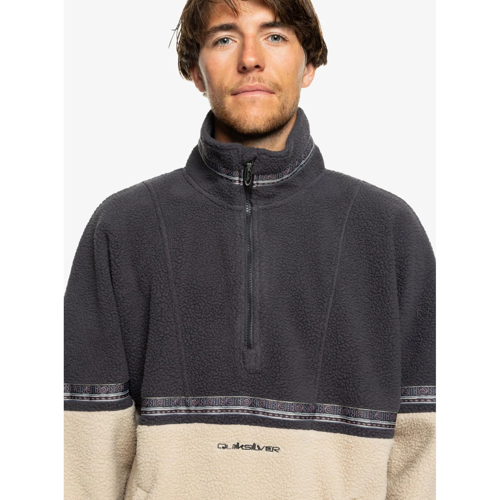 Quiksilver Mens Take Us Back Half Zip Fleece - Image 4