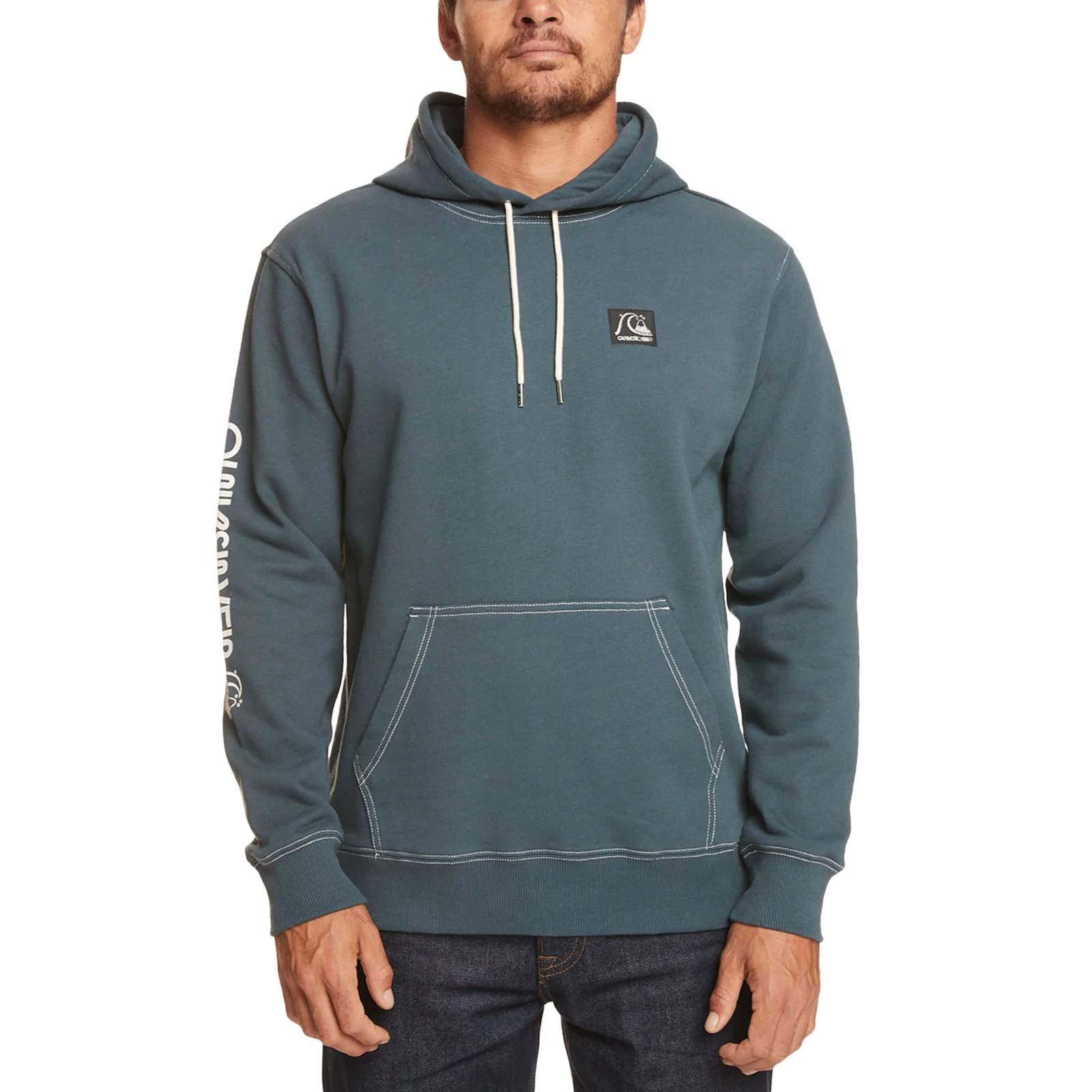 Quiksilver Mens The Original Cotton Hoodie - Image 2