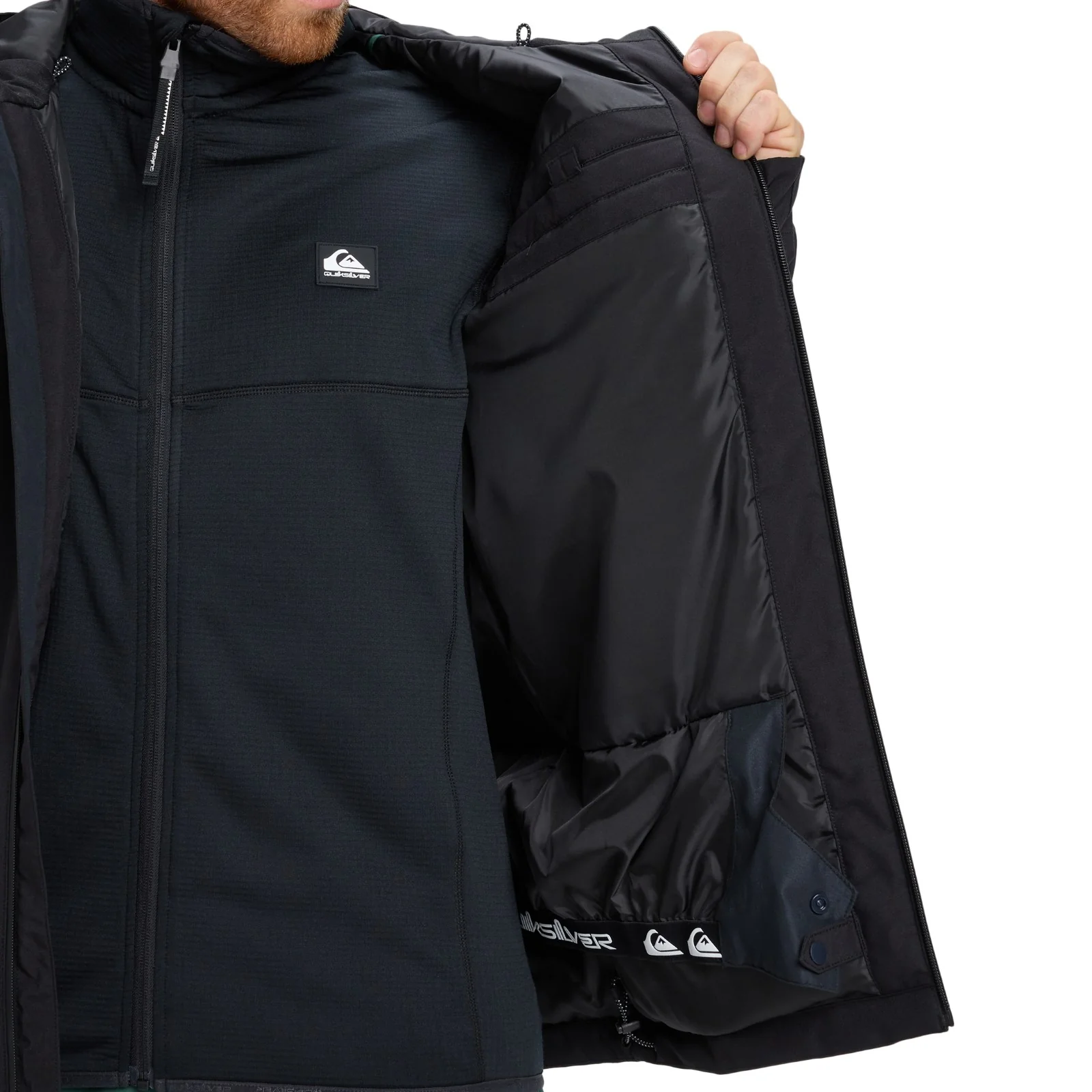 Quiksilver Mens Titano Waterproof Ski Jacket - Image 7