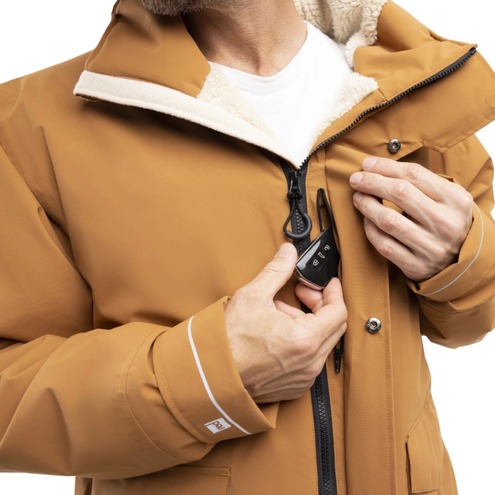Red Adult EVO Pro Slimline Waterproof Parka Jacket - Image 56