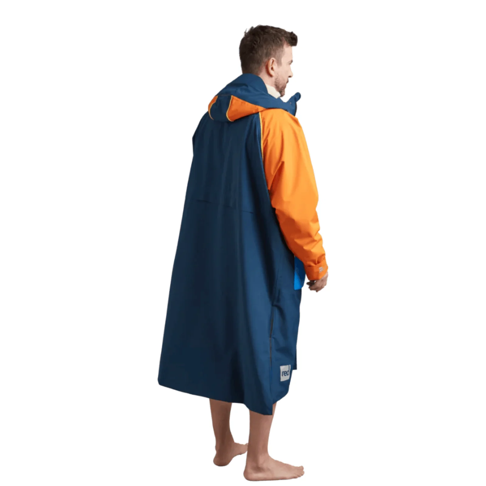 Red Adults Recovered Long Sleeve Hooded Dry Changing Robe Alter EVO - Image 15
