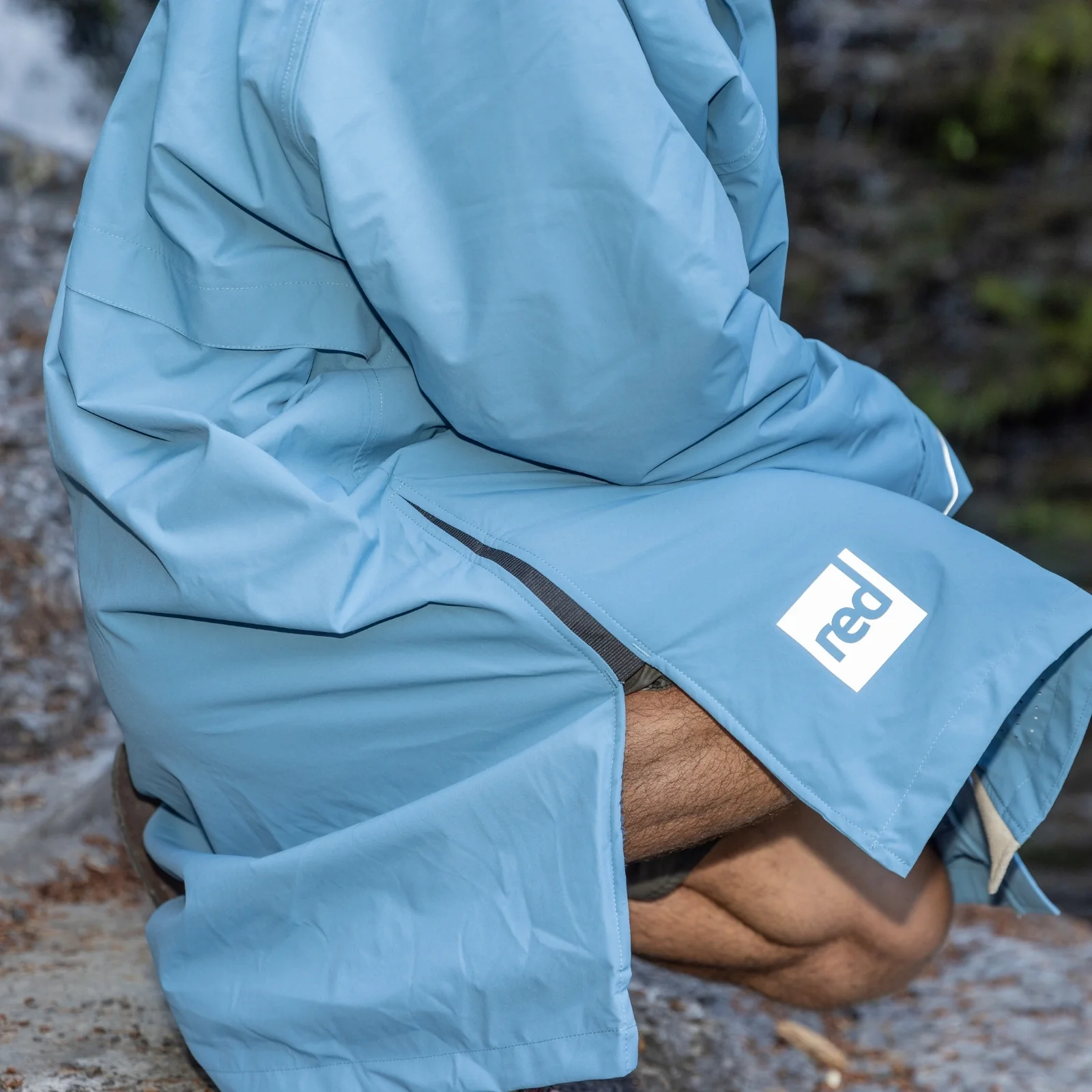 Red Adults Pro Long Sleeve Waterproof Dry Changing Robe Alter EVO - Image 108