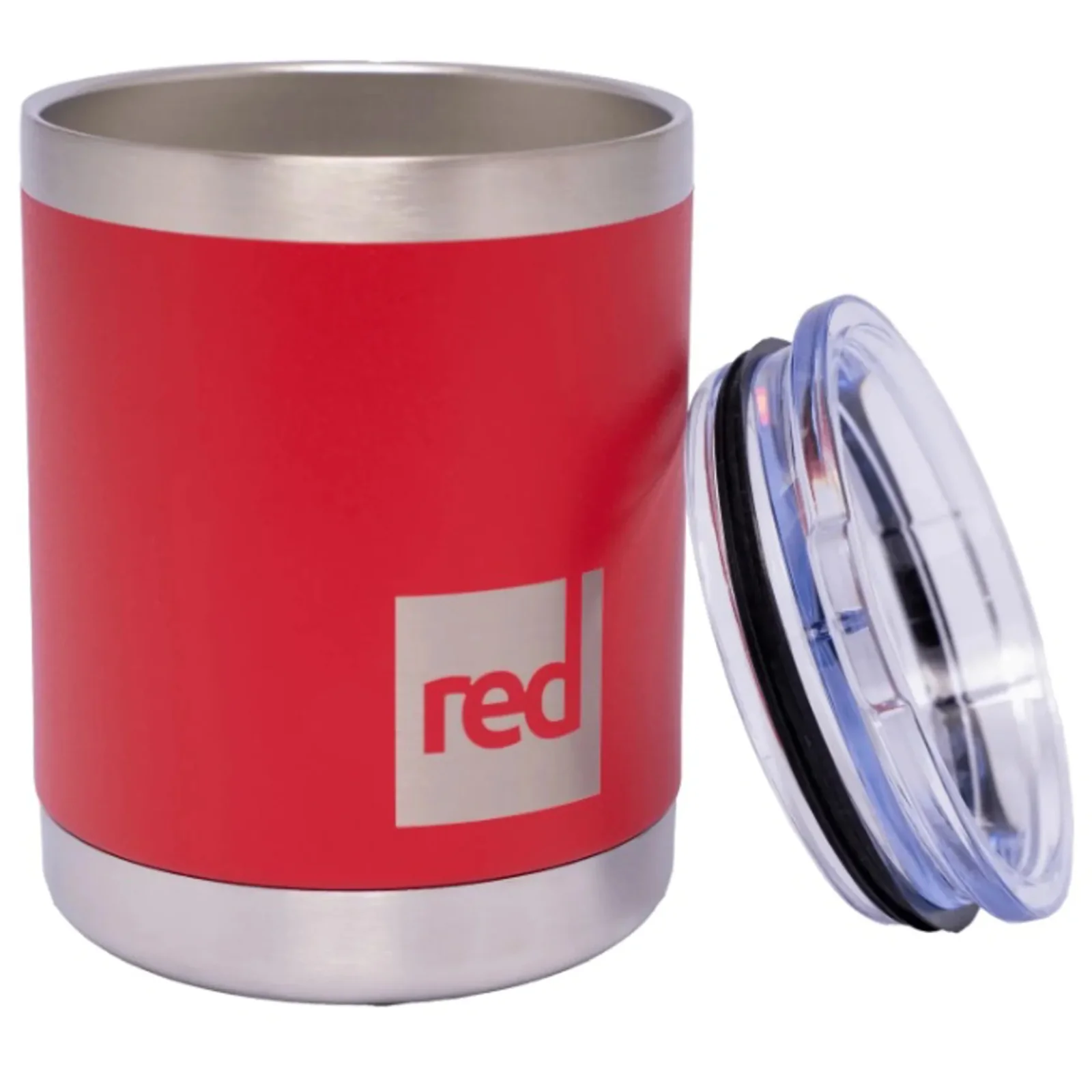 Red Insulated Stainless Steel Drinks Tumbler - Red - Image 3