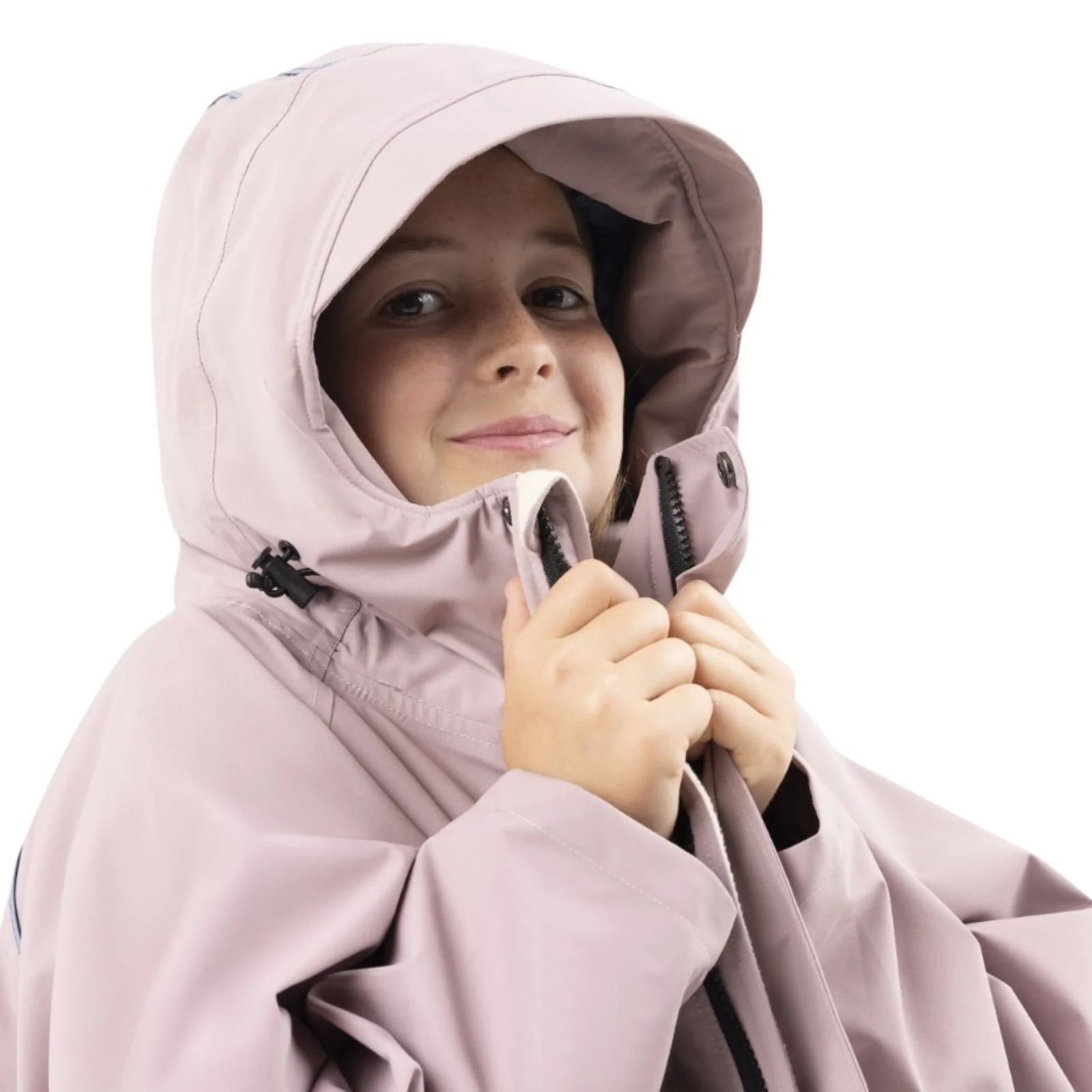 Red Kids Dry Pro Hooded Waterproof Changing Robe - Image 28