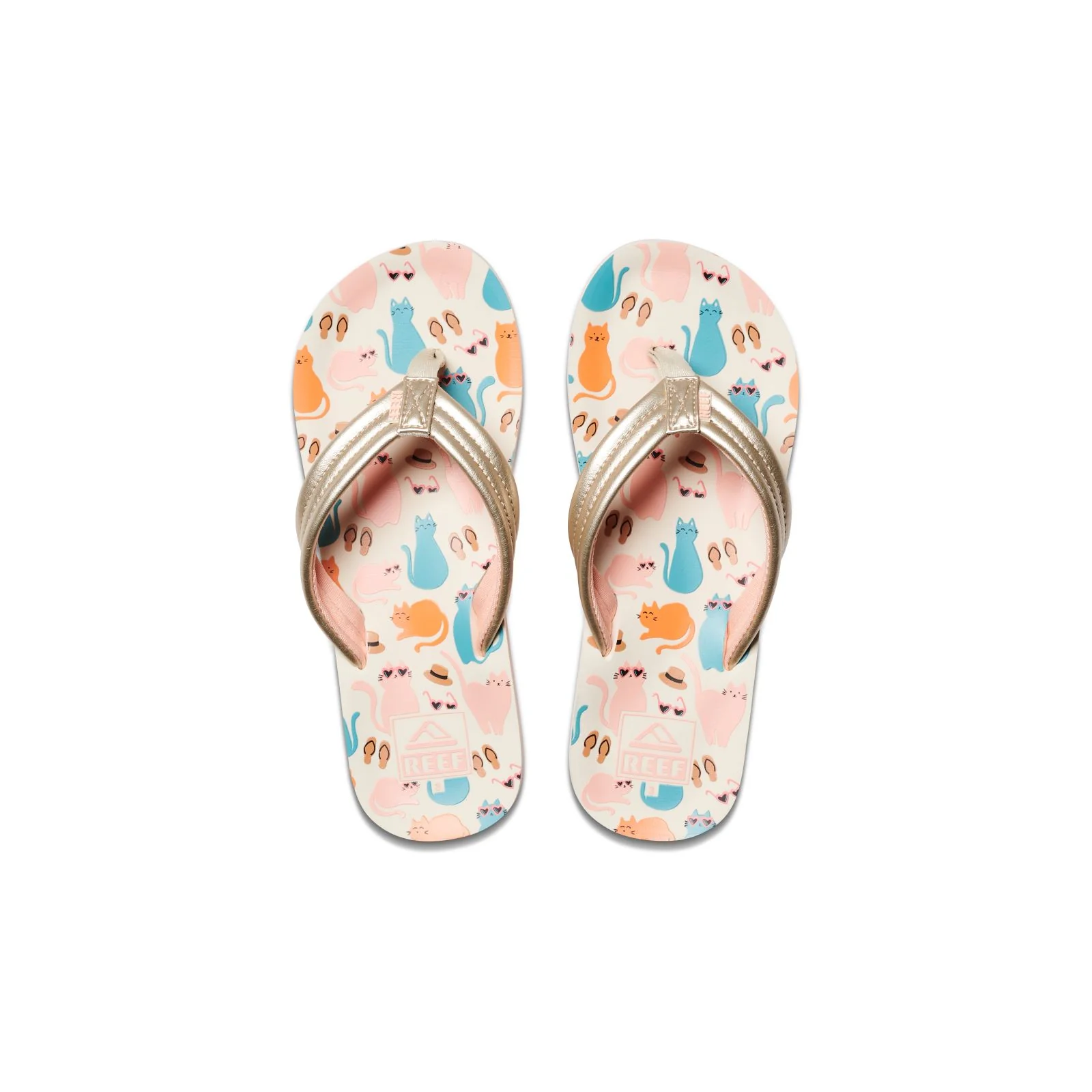 Reef Kids Ahi Thongs Flip Flops - Image 50