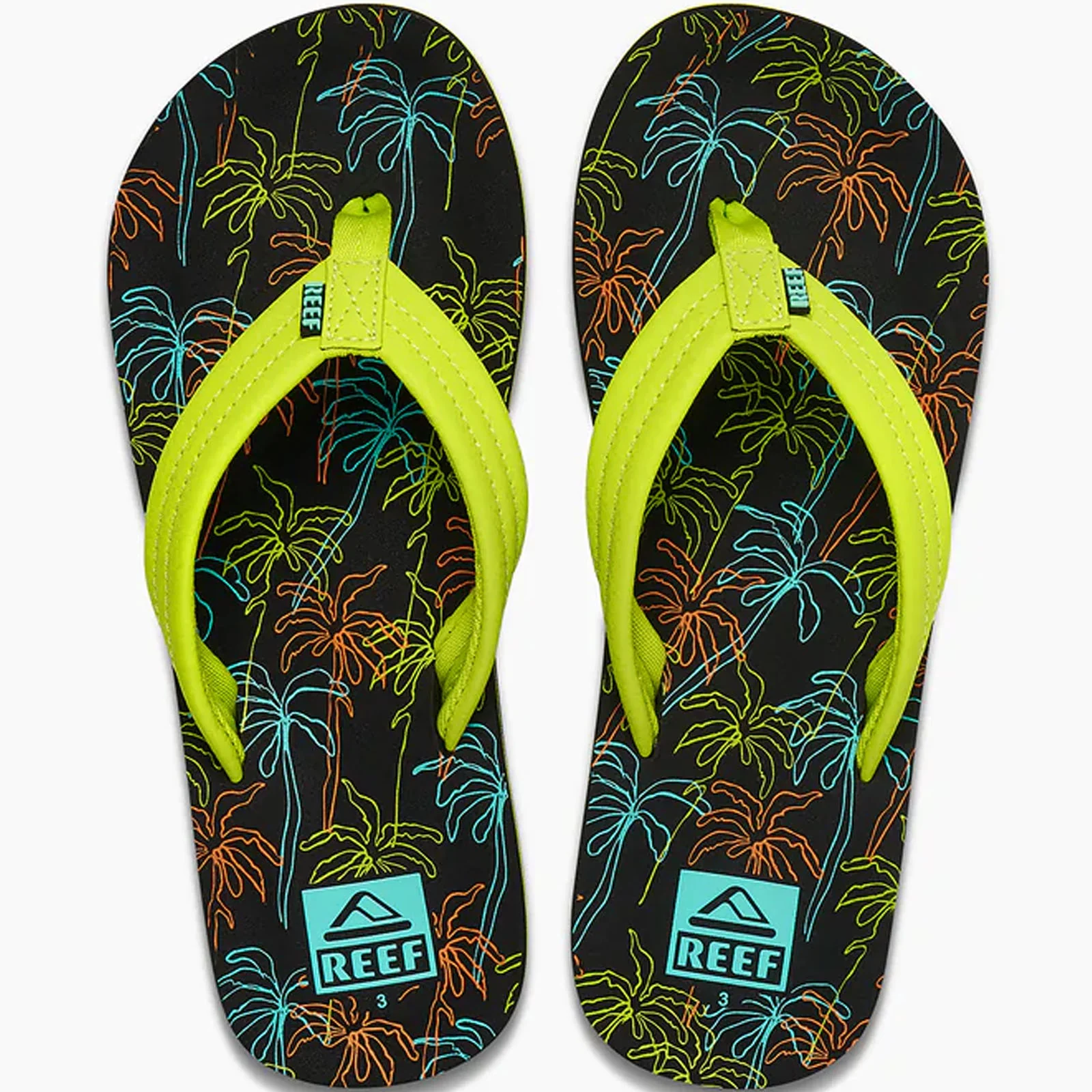 Reef Kids Ahi Thongs Flip Flops - Image 63
