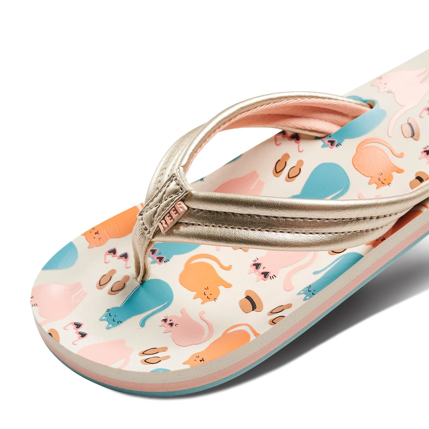Reef Kids Ahi Thongs Flip Flops - Image 67