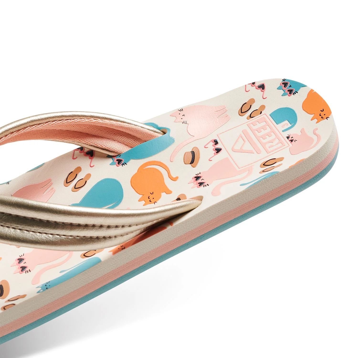 Reef Kids Ahi Thongs Flip Flops - Image 71