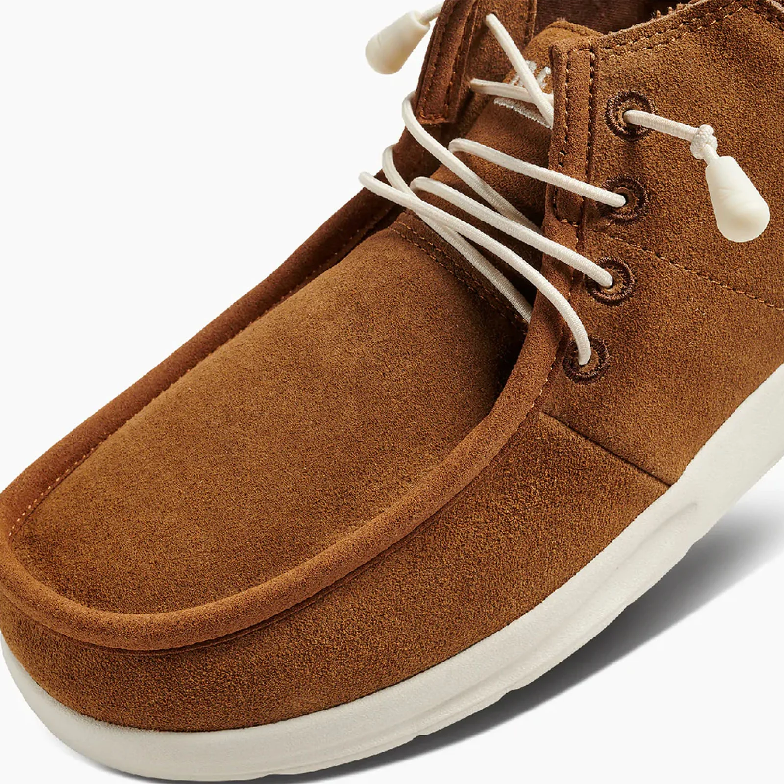 Reef Mens Cushion Coast Mid SE Stretch Lace Boat - Brown - Image 5